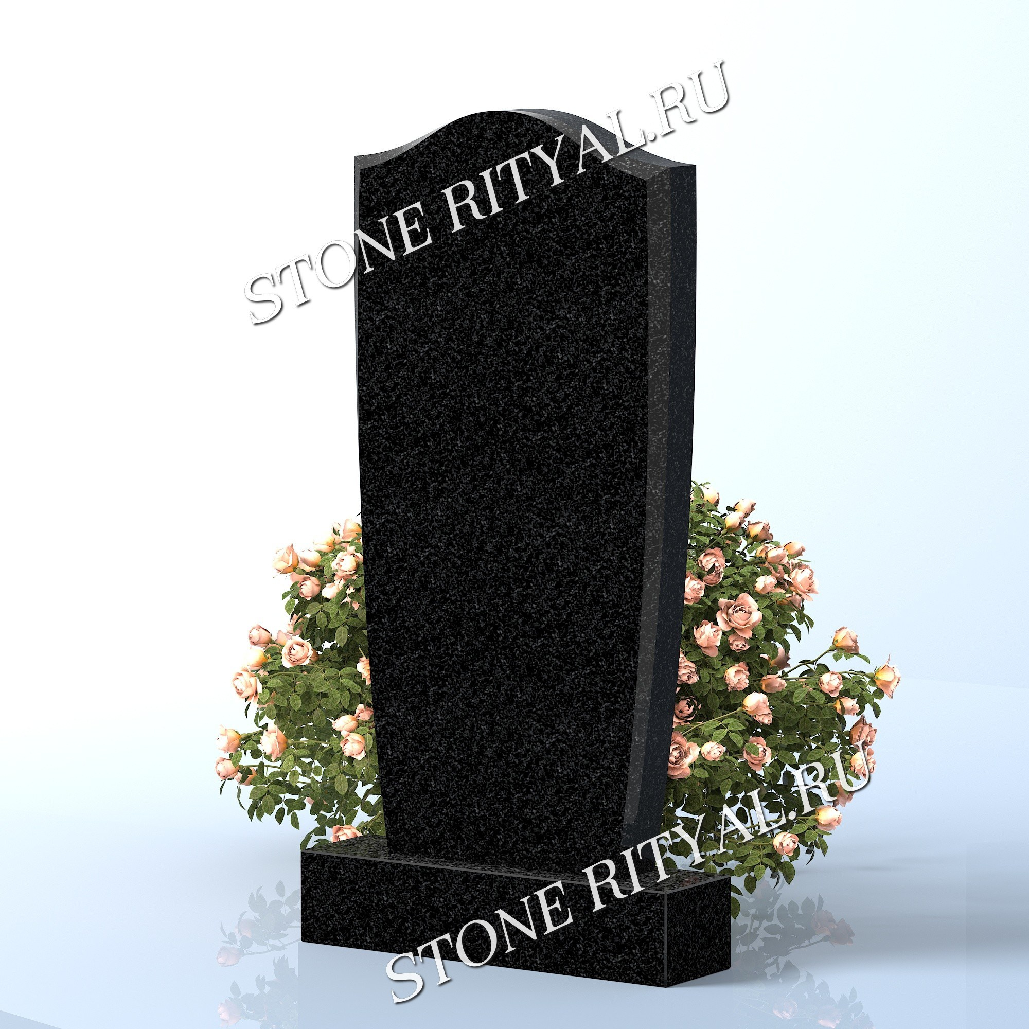 Вертикальные памятники прямые. Изготовление и установка памятников в Москве и МО