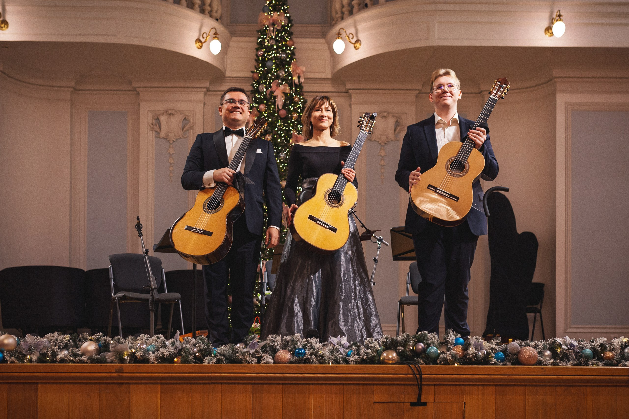 Московское гитарное трио в Московской консерватории. Дмитрий Бородаев