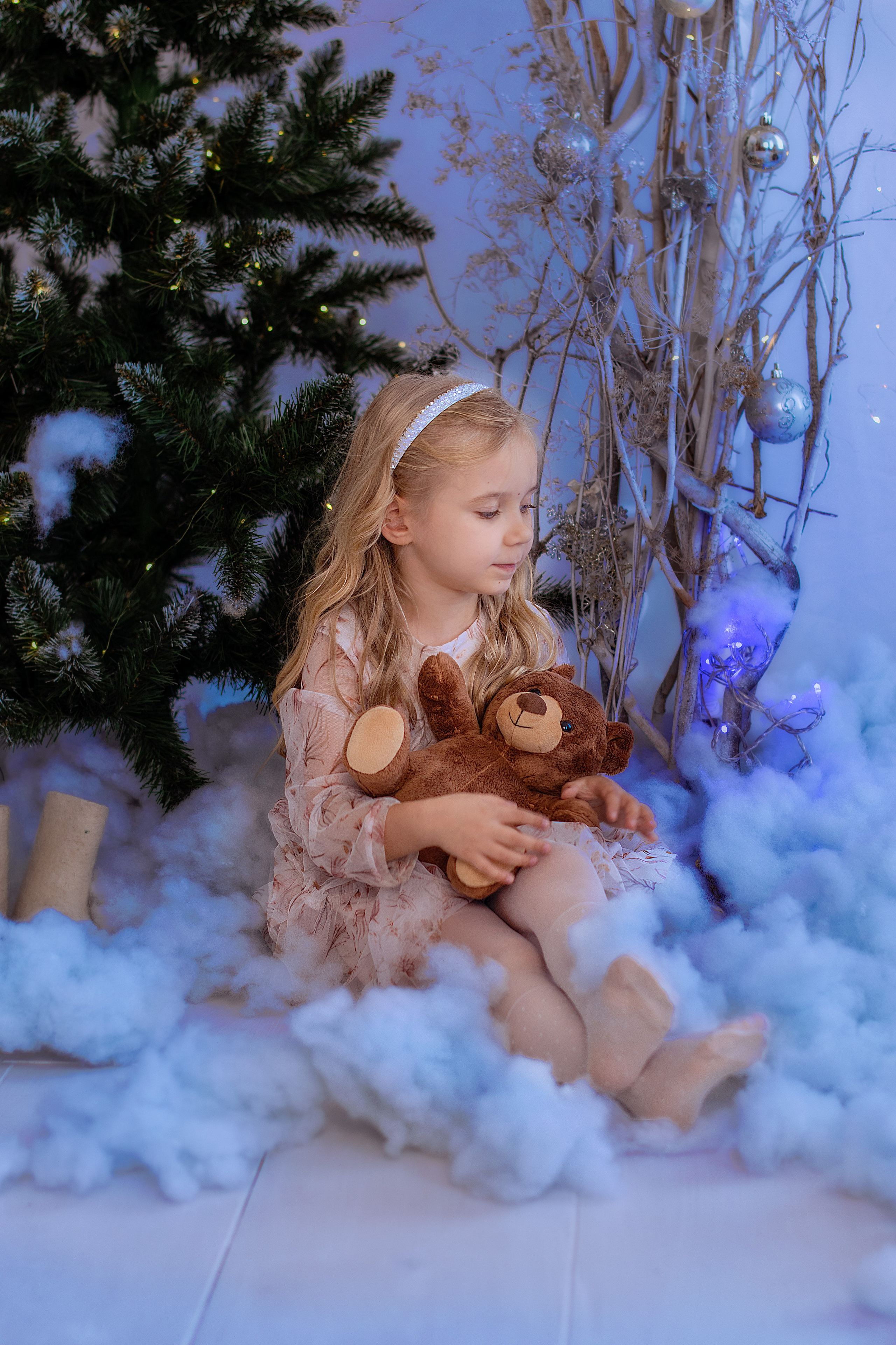 Новогодняя съемка в студии «Мастерская». Семейный и детский фотограф в Краснодаре Татьяна Голобокова