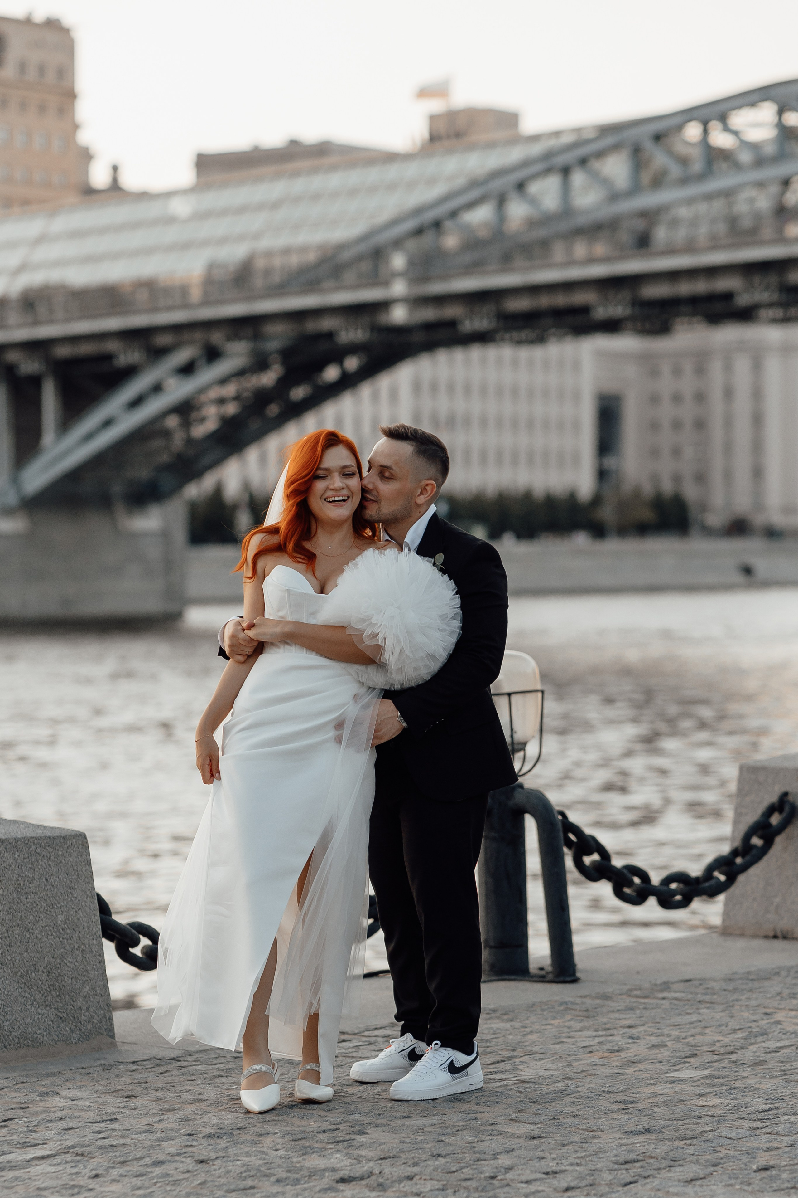 свадебная фотосессия в парке горького