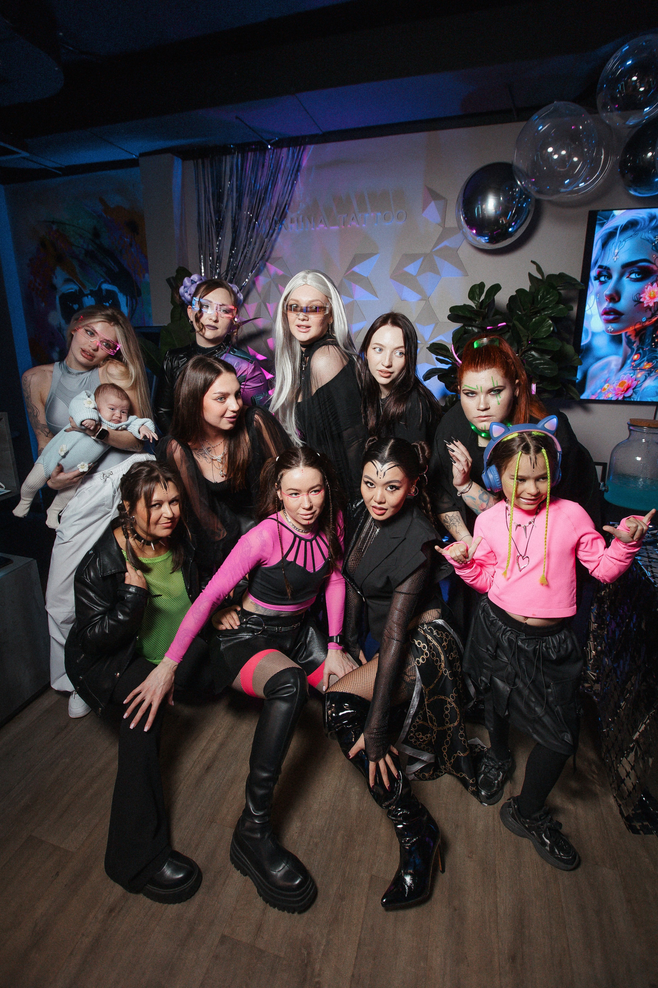 Walk-In Day в стиле киберпанк в тату-студии MUKHINA TATTOO. СВОИ. ФОТООТЧЕТЫ-СОБЫТИЯ-МЕСТА