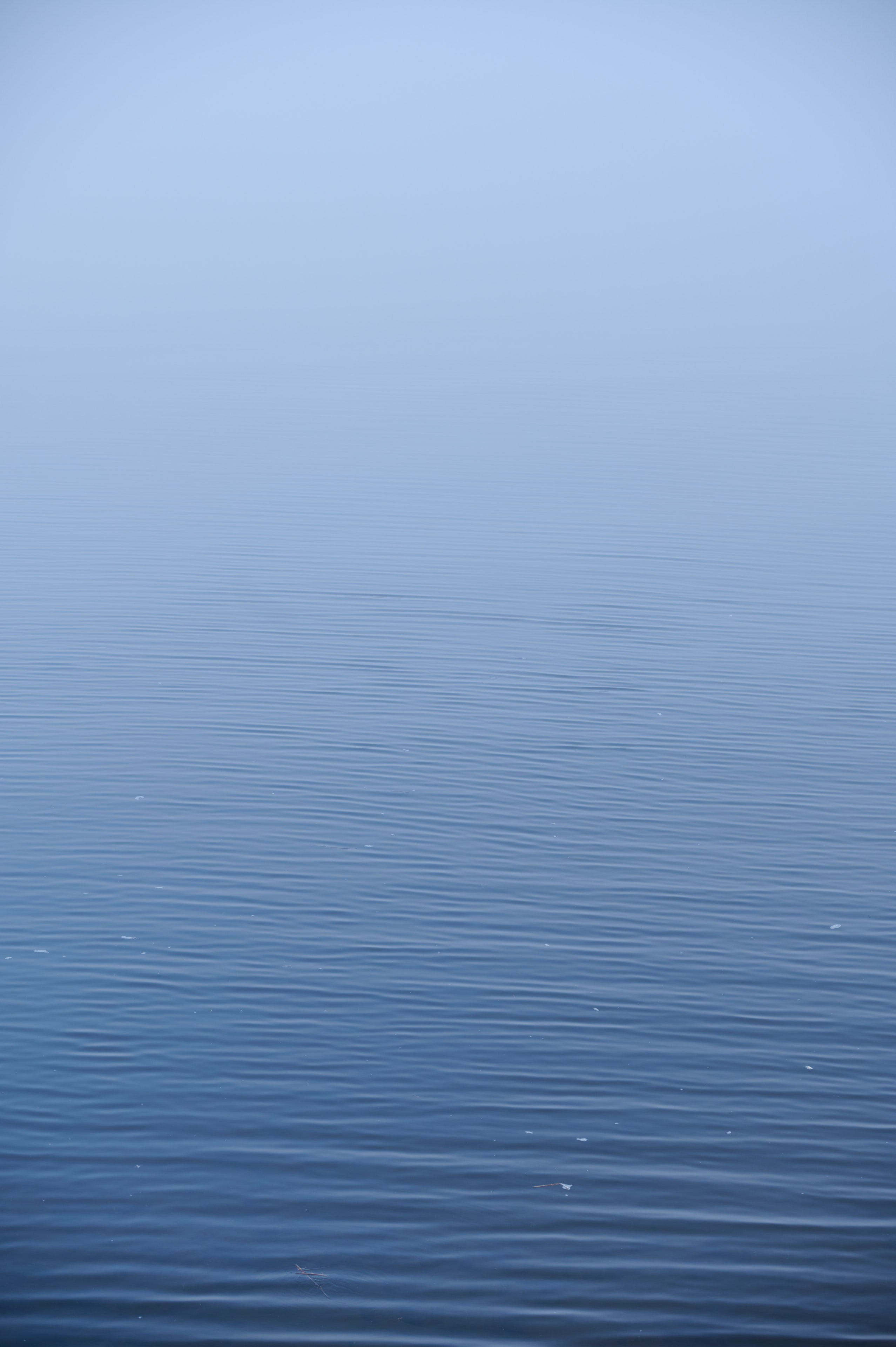 Туман на набережной Волги в Самаре, 8 апреля 2025 года