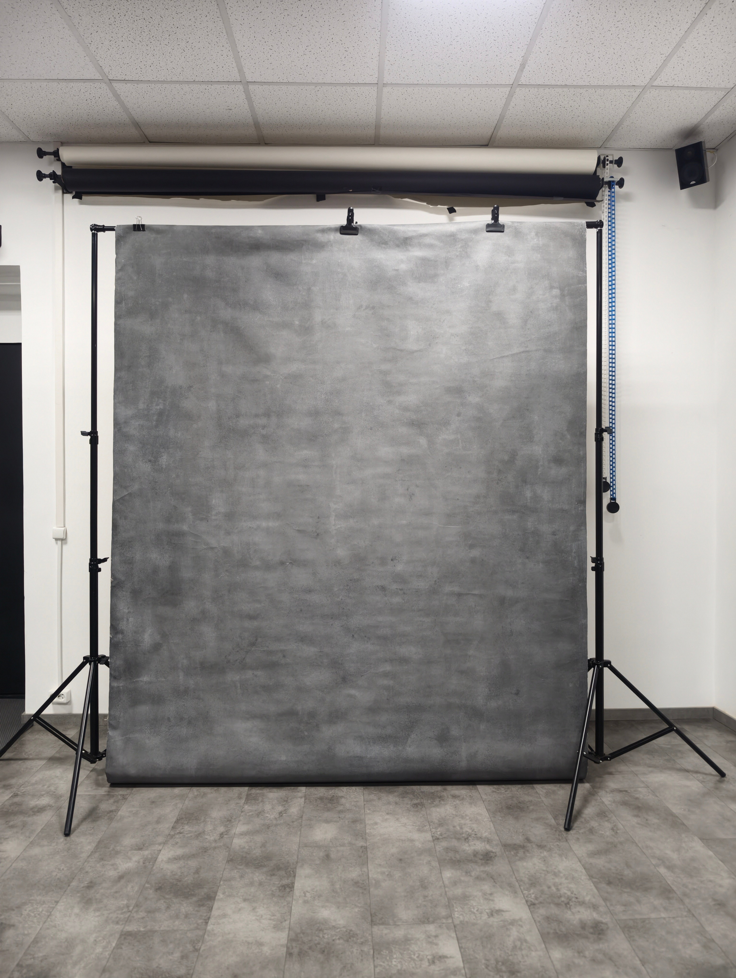 Фотофон серый на холсте Gravitybackdrop 200×300 см в аренду СПб