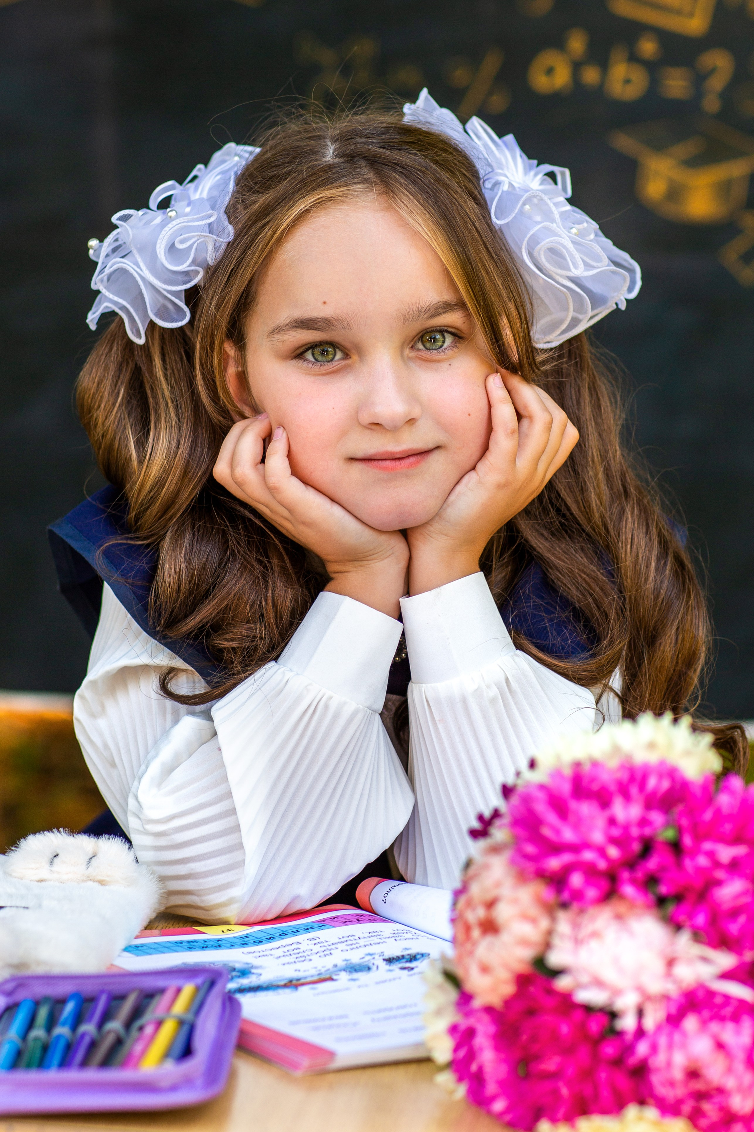 Детская портретная фотосъёмка в Москве «Первый раз в первый класс!». Ирина Загоскина — портретные фотосессии в Москве