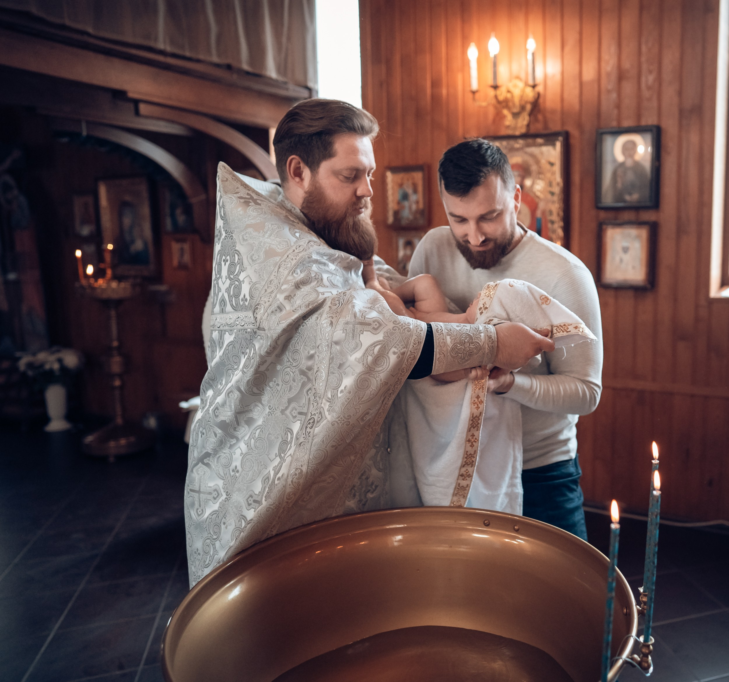 Крещение в храме Блж.Ксении Петербургской Севастополь. Церковный фотограф Севастополь