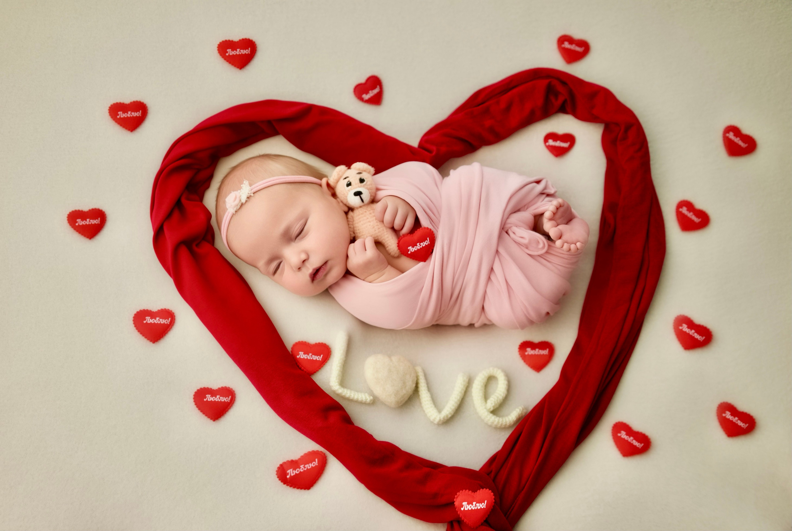 Фотограф новорождённых newborn деток до года в Кемерово Ксения Вакула