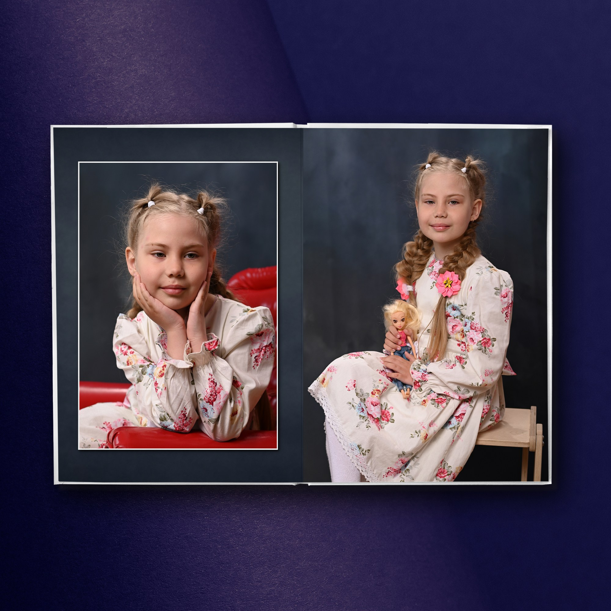 Роскошный портрет в индивидуальном альбоме с выездом