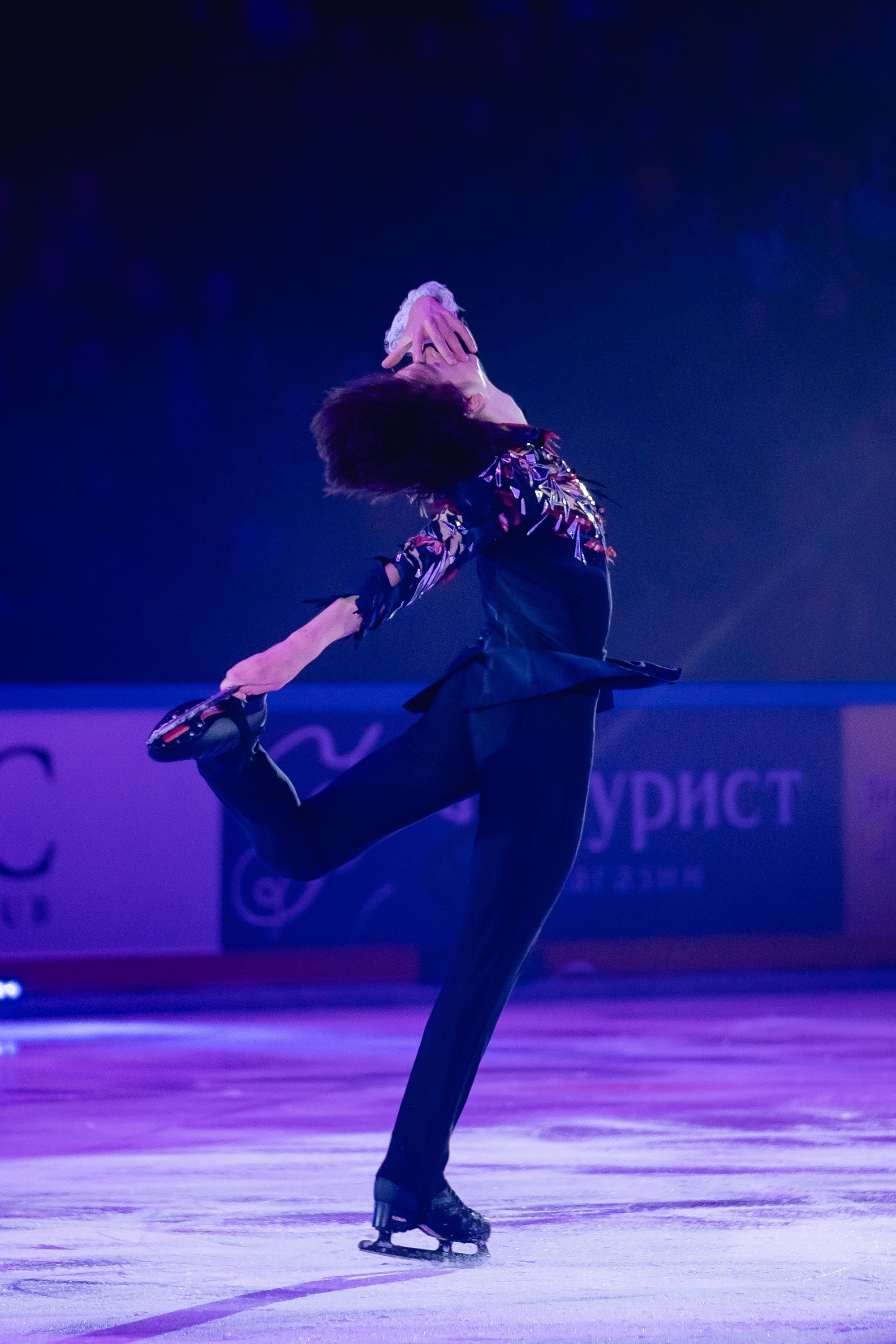 Шоу «Чемпионы на льду» в Новосибирске. Воробьева Ксения — Спортивный и танцевальный фотограф Новосибирск