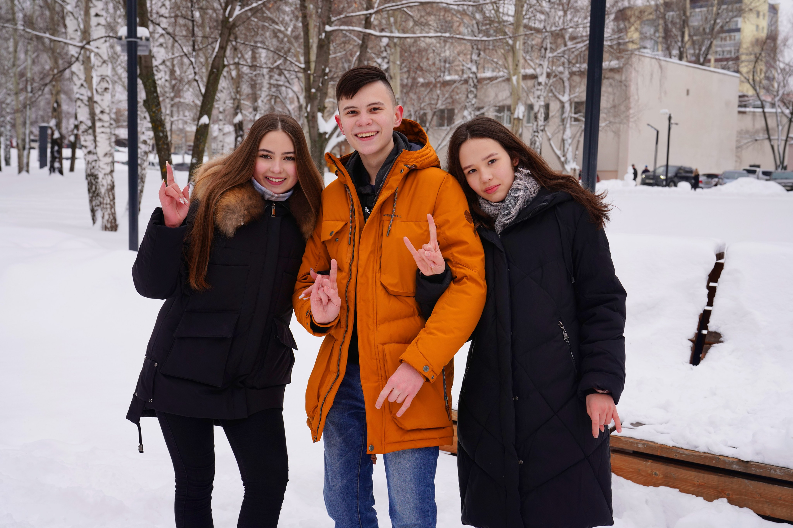 Зима 9,11 класс. Фотограф Герман