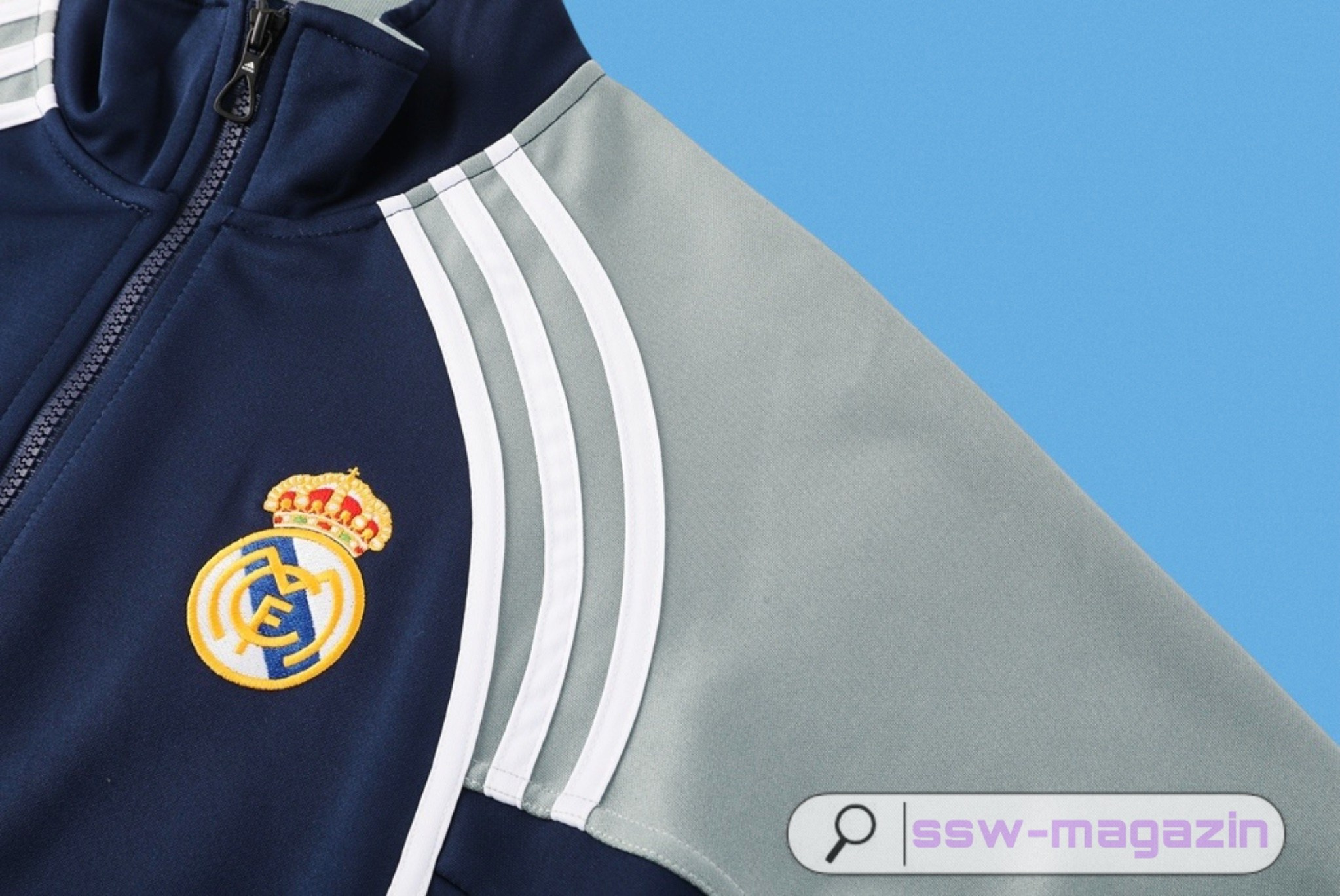 Серый костюм Real Madrid 2025-2026 купить. Футбольный магазин — ssw_magazin