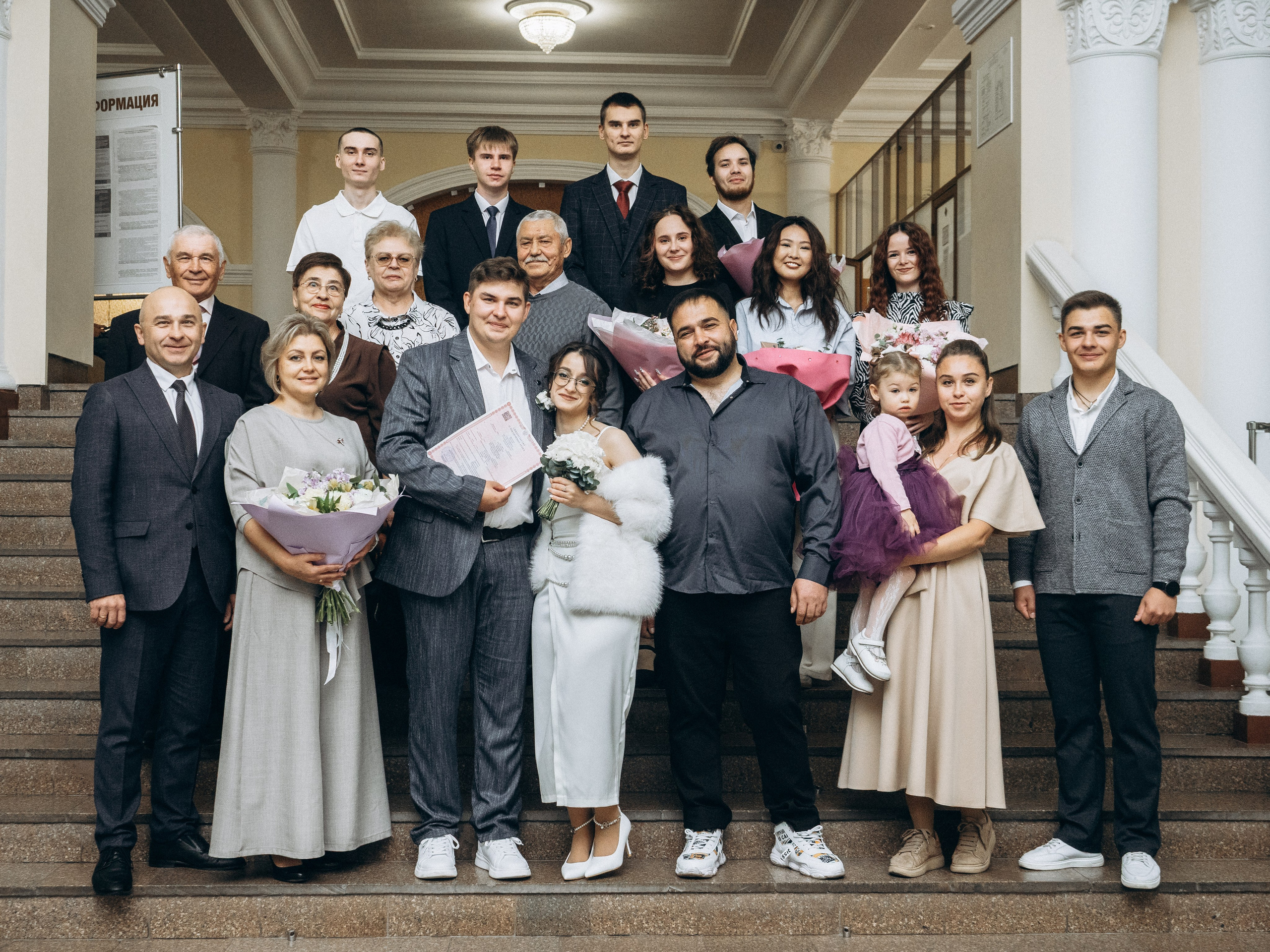 Рождения новой семьи. Фотограф в Омске Долговых Катерина