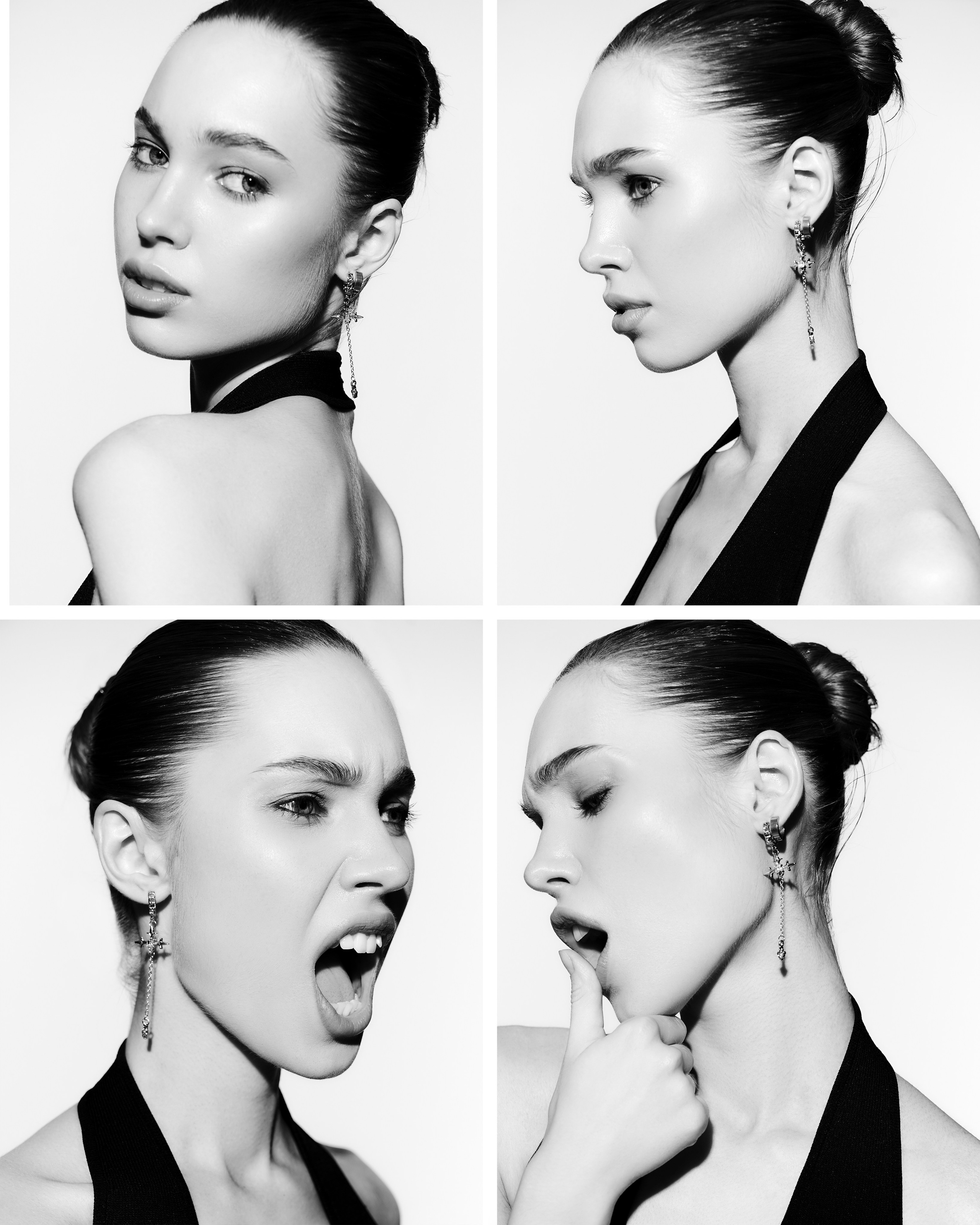 Тесты для модели, эмоции, Москва, фотограф Пабло Пират