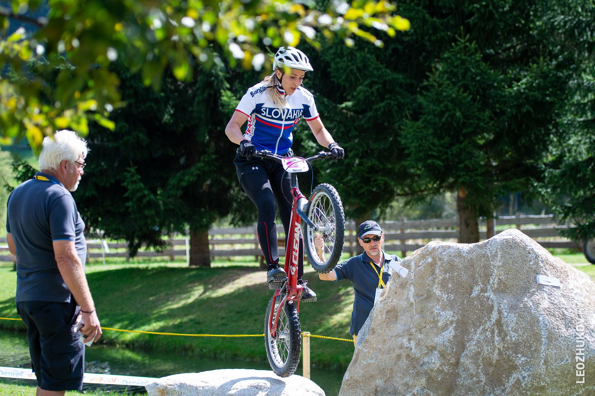 UCI Trials World Championships 2016 — finals. Sports photographer Leonid Zhukov