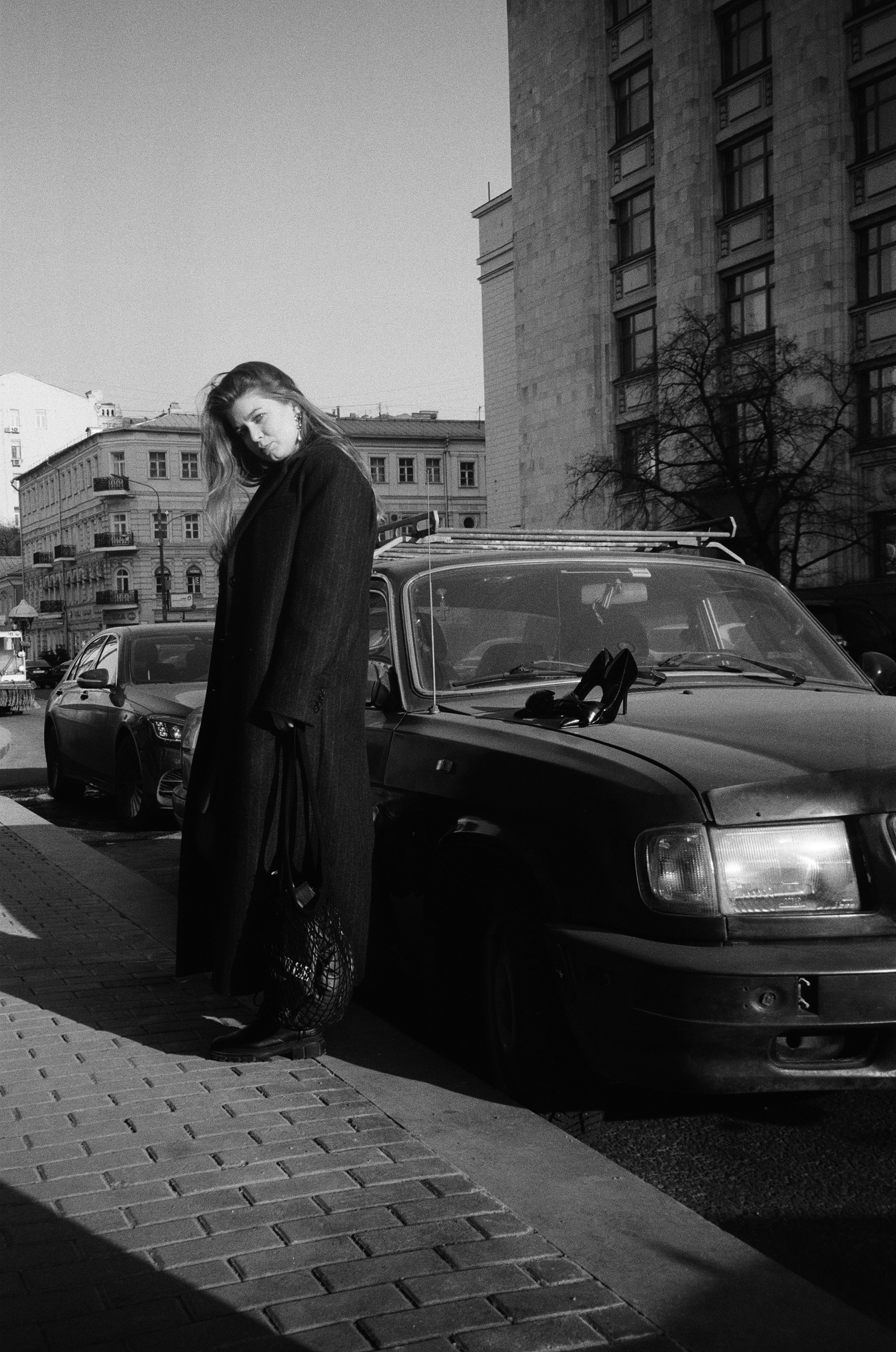 Фотосессия на пленку в центре Москвы. Свадебный фотограф в Москве Элина Ларченкова. Фото, которые цепляют