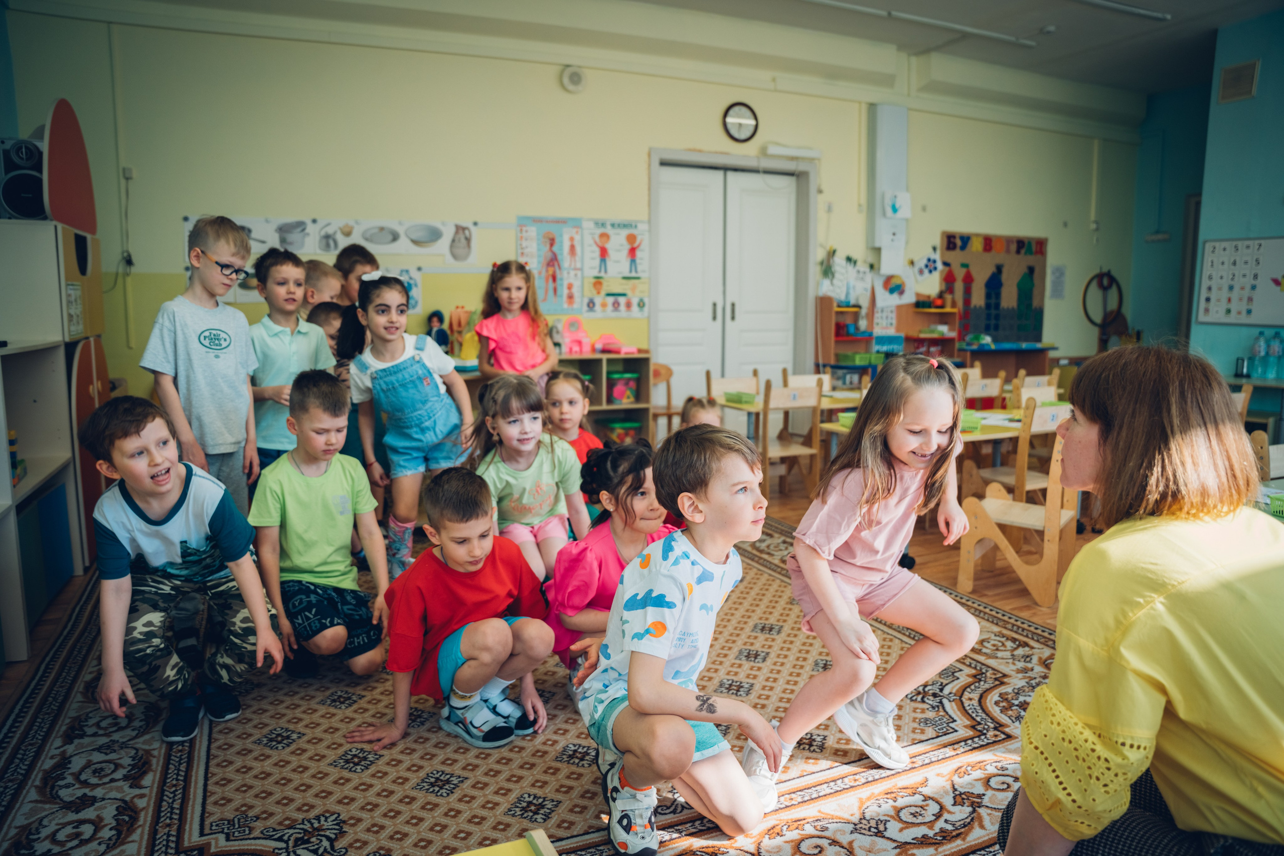 Необычный детский сад. Профессиональный детский и семейный фотограф в Москве Диля Грошева