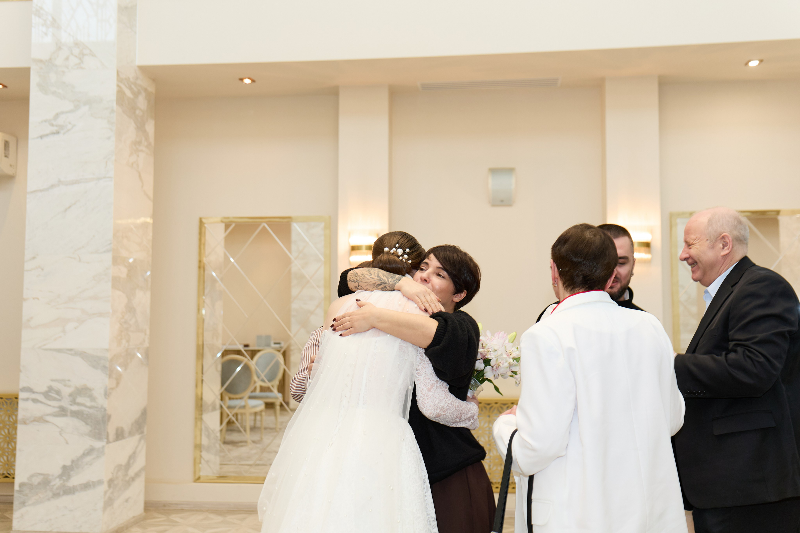 Классические сборы в отеле. Роспись в 4 ЗАГСе и съемка в оранжерее Цицина РАН. Любовь Юсупова. Фотограф