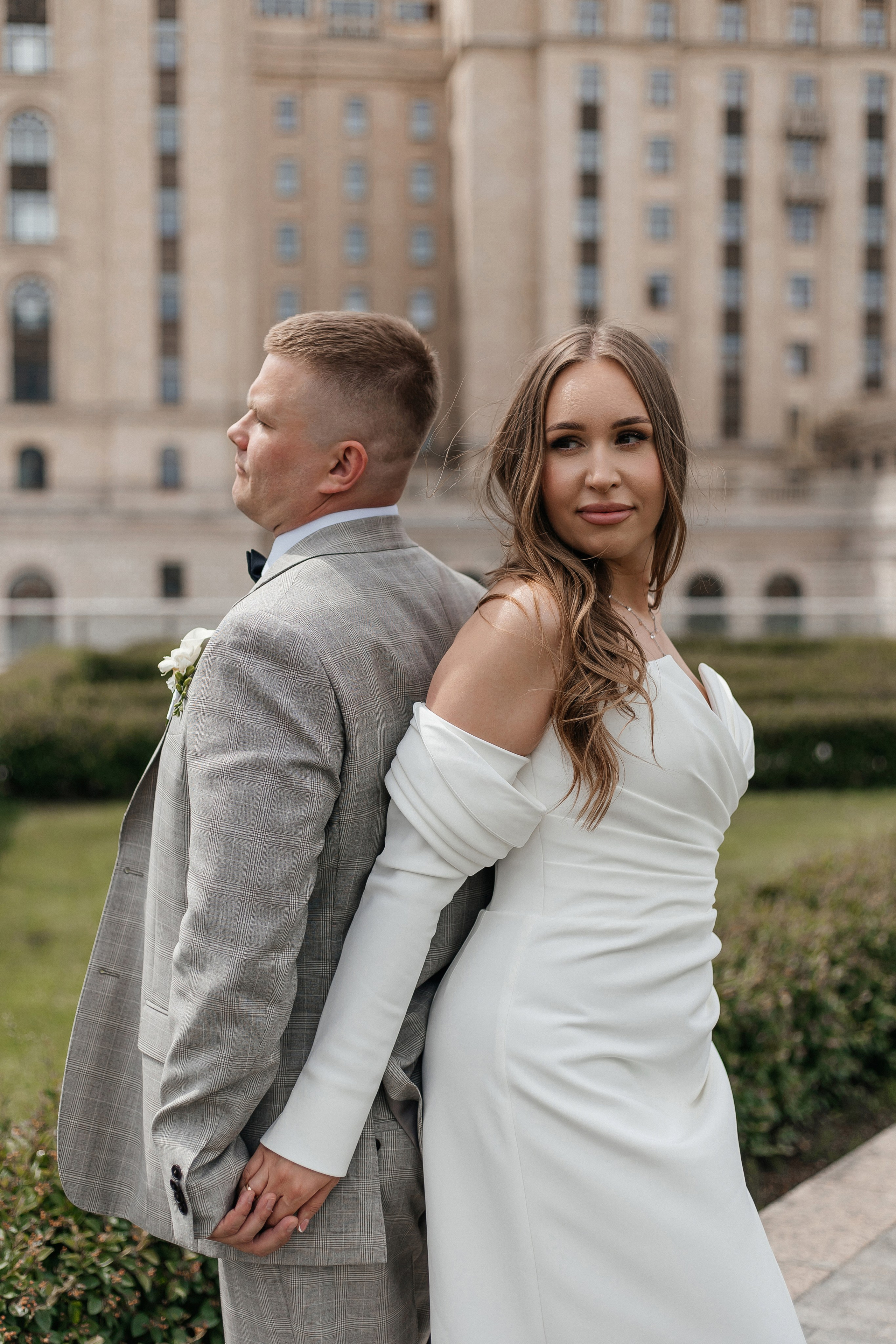 Свадебная прогулка в Москве. Свадебный фотограф в Москве Дарья Олендарёва