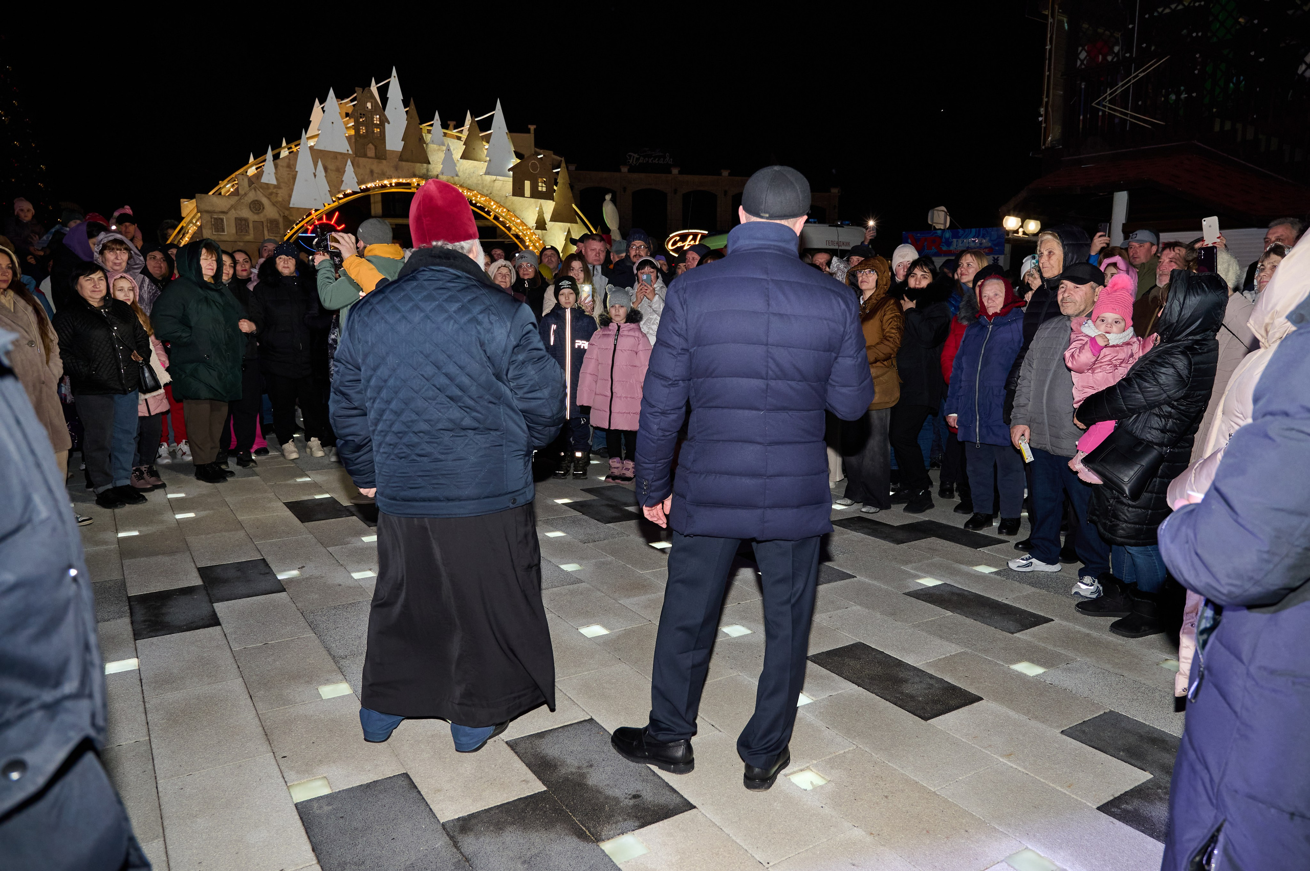 Крещенские купания. Жизнь курорта Кабардинка в фотографиях