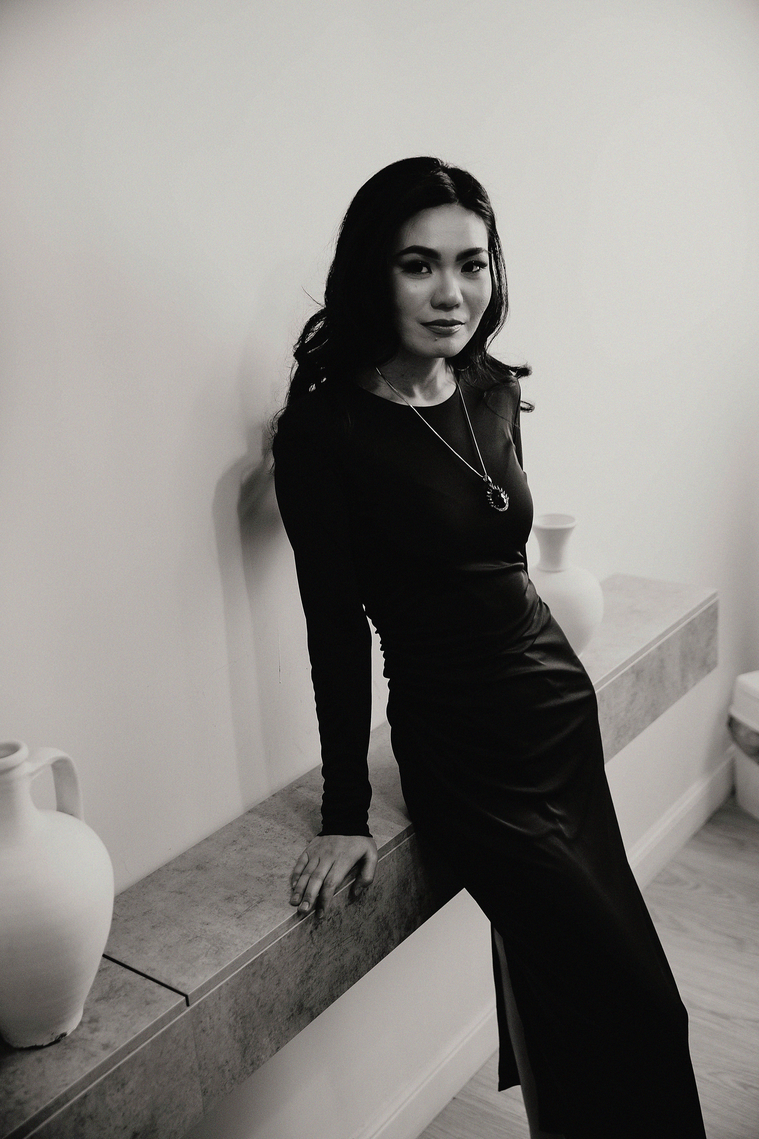 Фотосессия Жанель в фотостудии Пространство. Свадебный, семейный и портретный фотограф в Алматы, Костанай