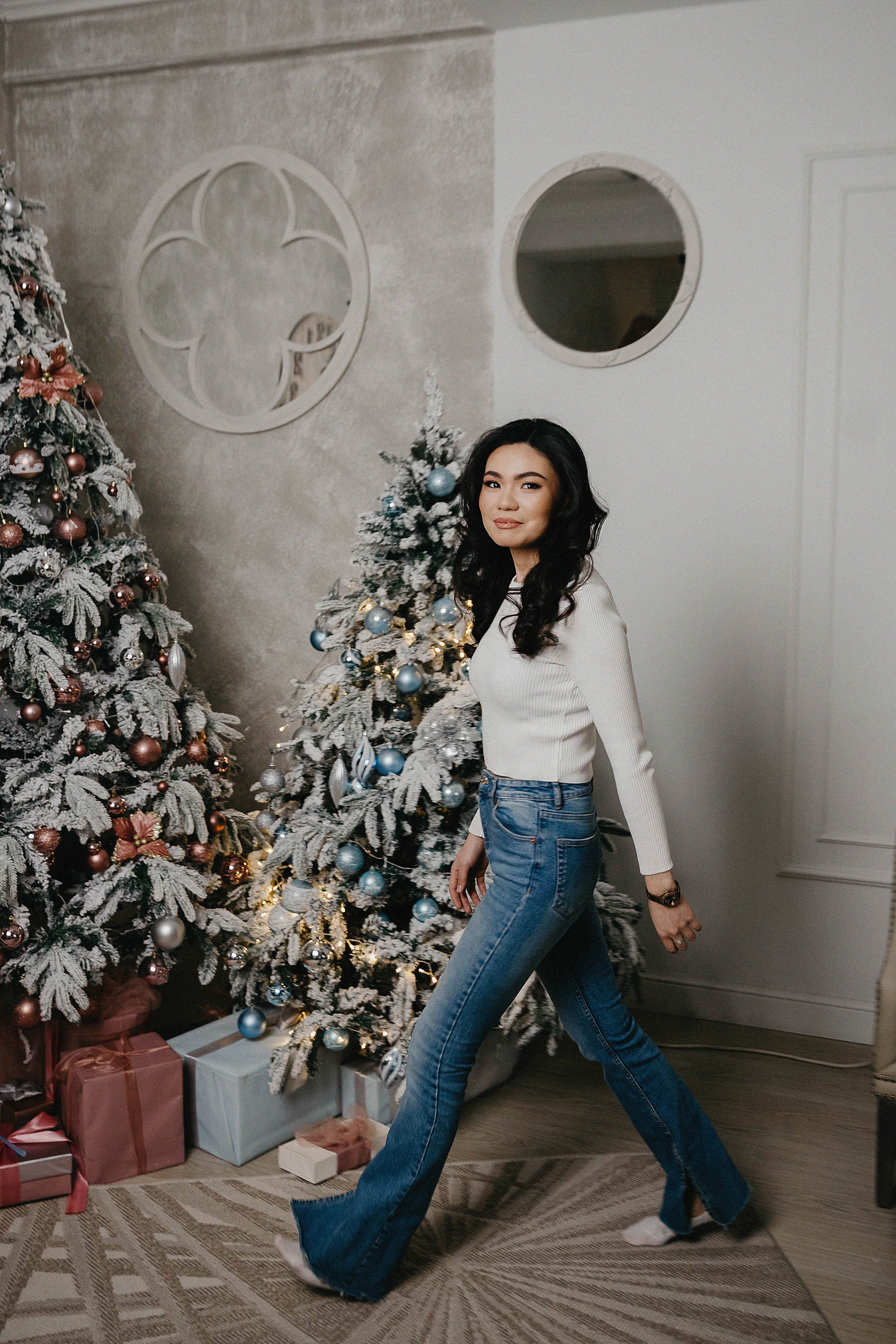 Фотосессия Жанель в фотостудии Пространство. Свадебный, семейный и портретный фотограф в Алматы, Костанай