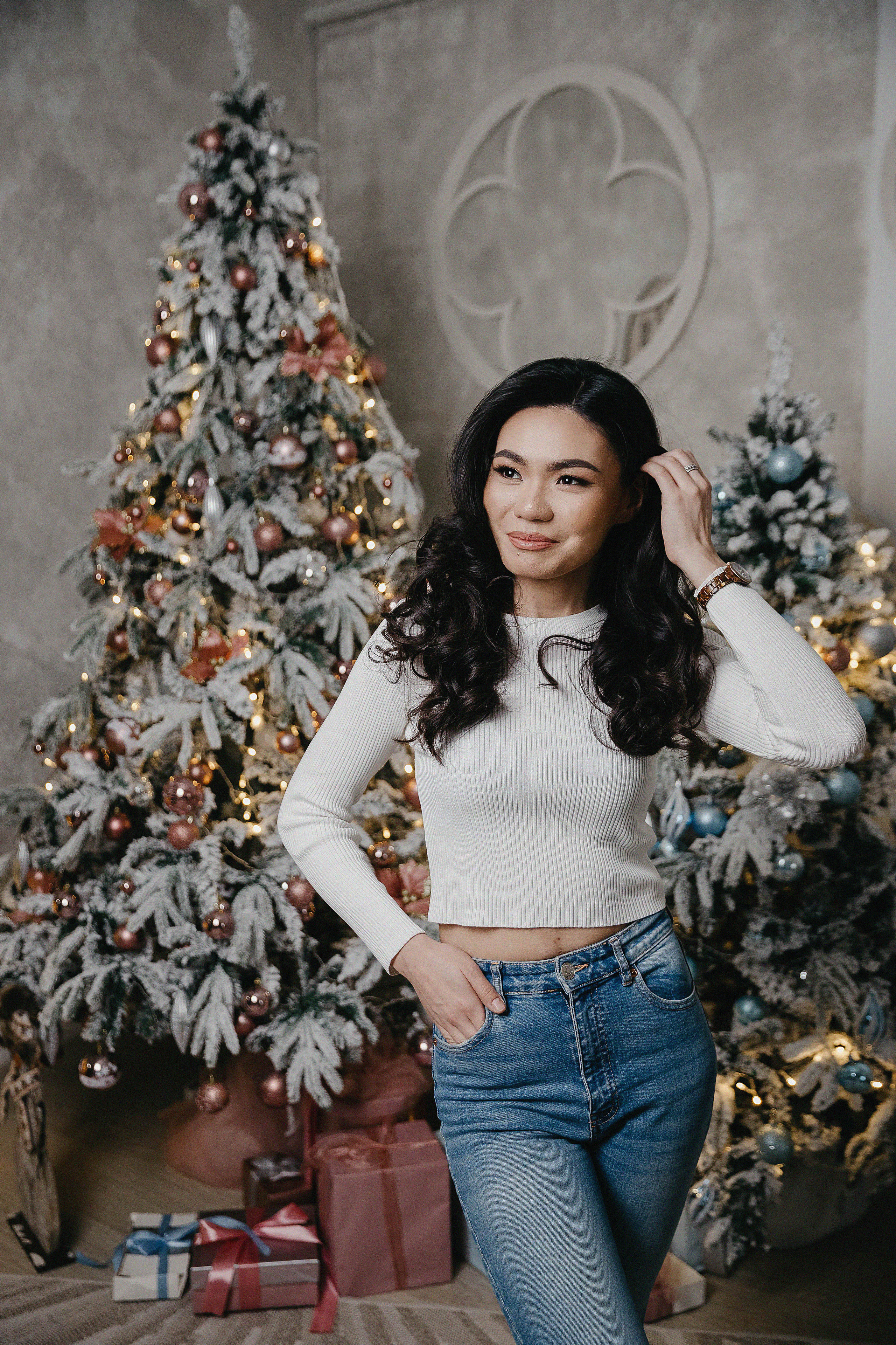 Фотосессия Жанель в фотостудии Пространство. Свадебный, семейный и портретный фотограф в Алматы, Костанай