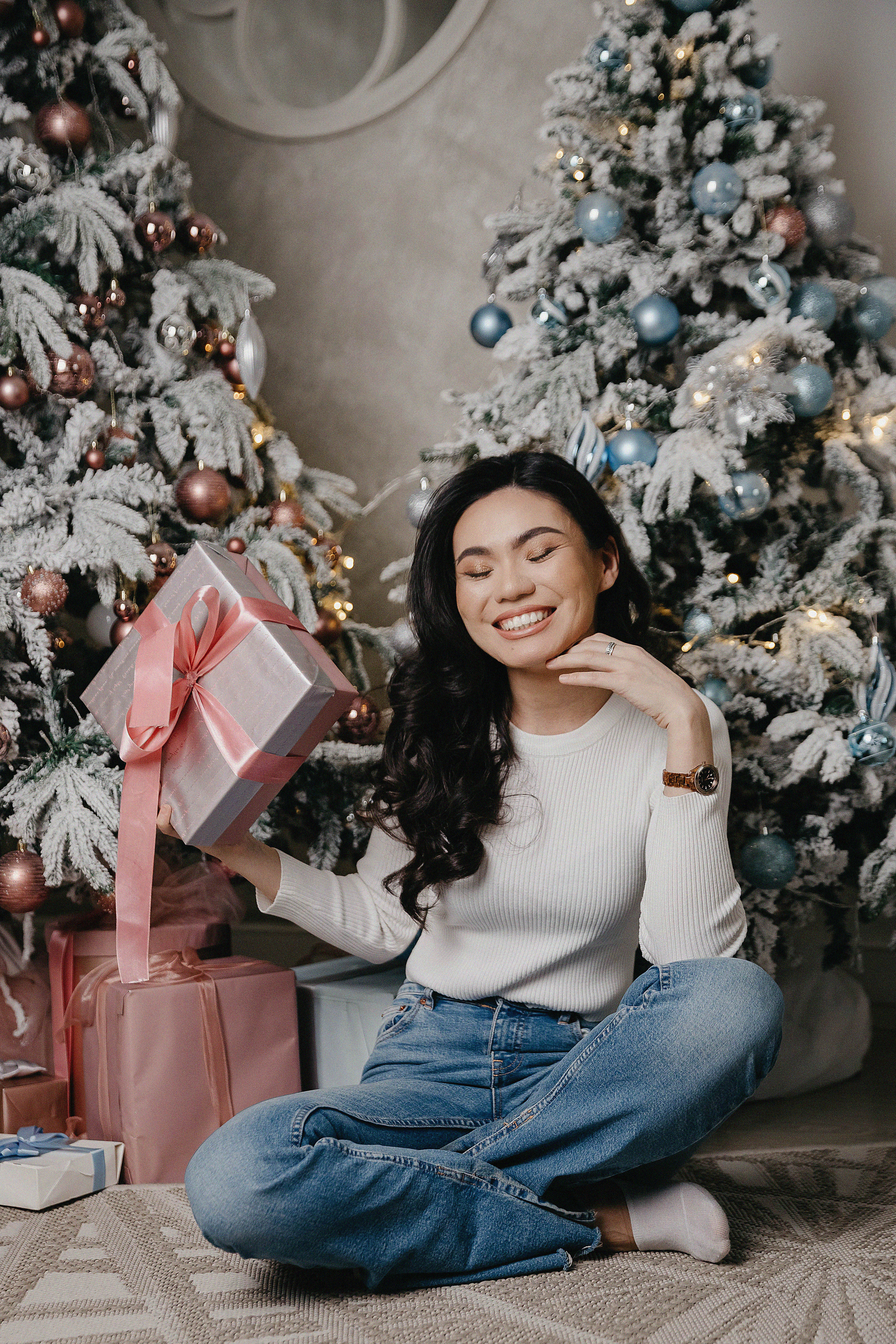 Фотосессия Жанель в фотостудии Пространство. Свадебный, семейный и портретный фотограф в Алматы, Костанай