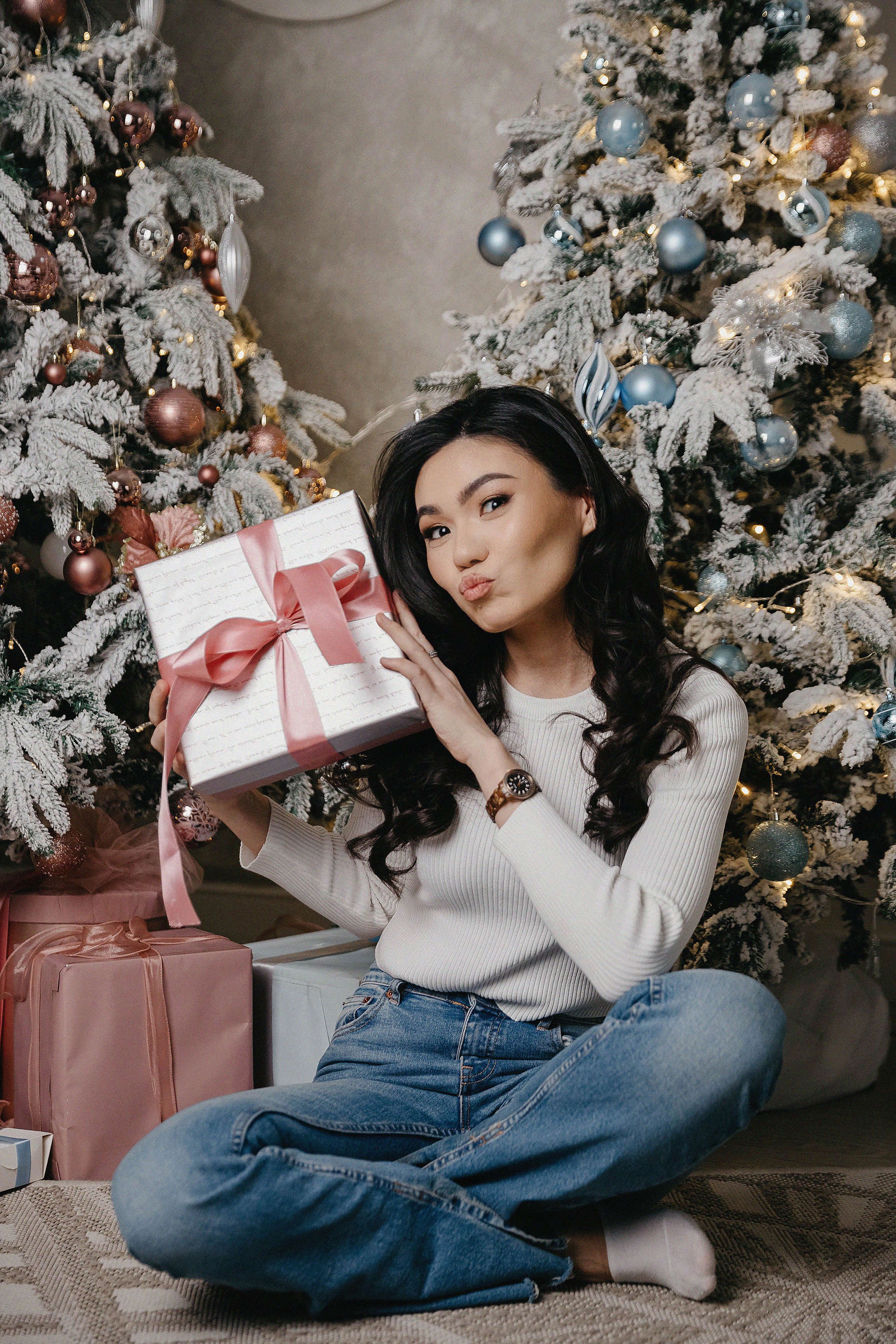 Фотосессия Жанель в фотостудии Пространство. Свадебный, семейный и портретный фотограф в Алматы, Костанай