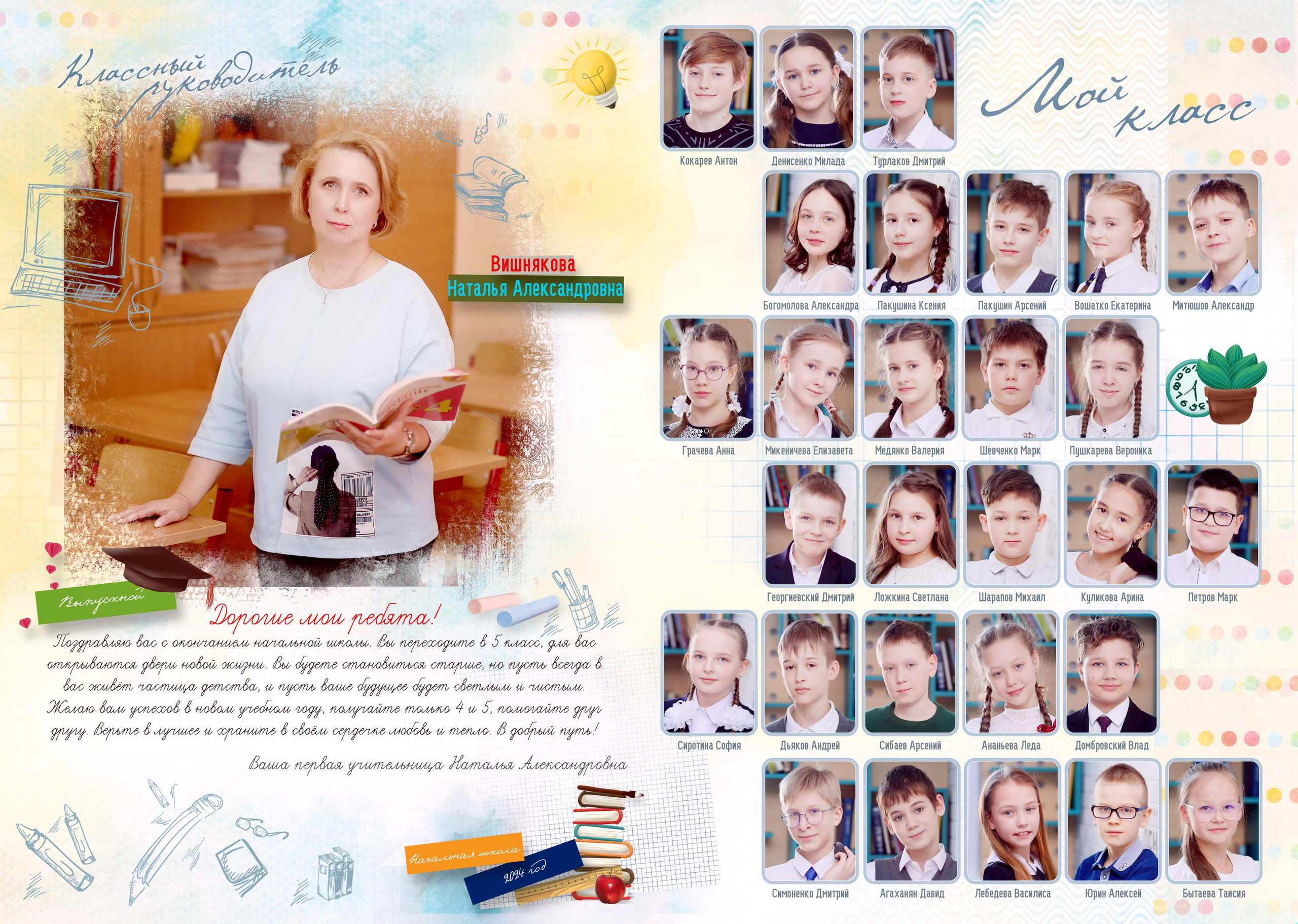 4 класс. Фотограф в Ярославле Егорычева Екатерина