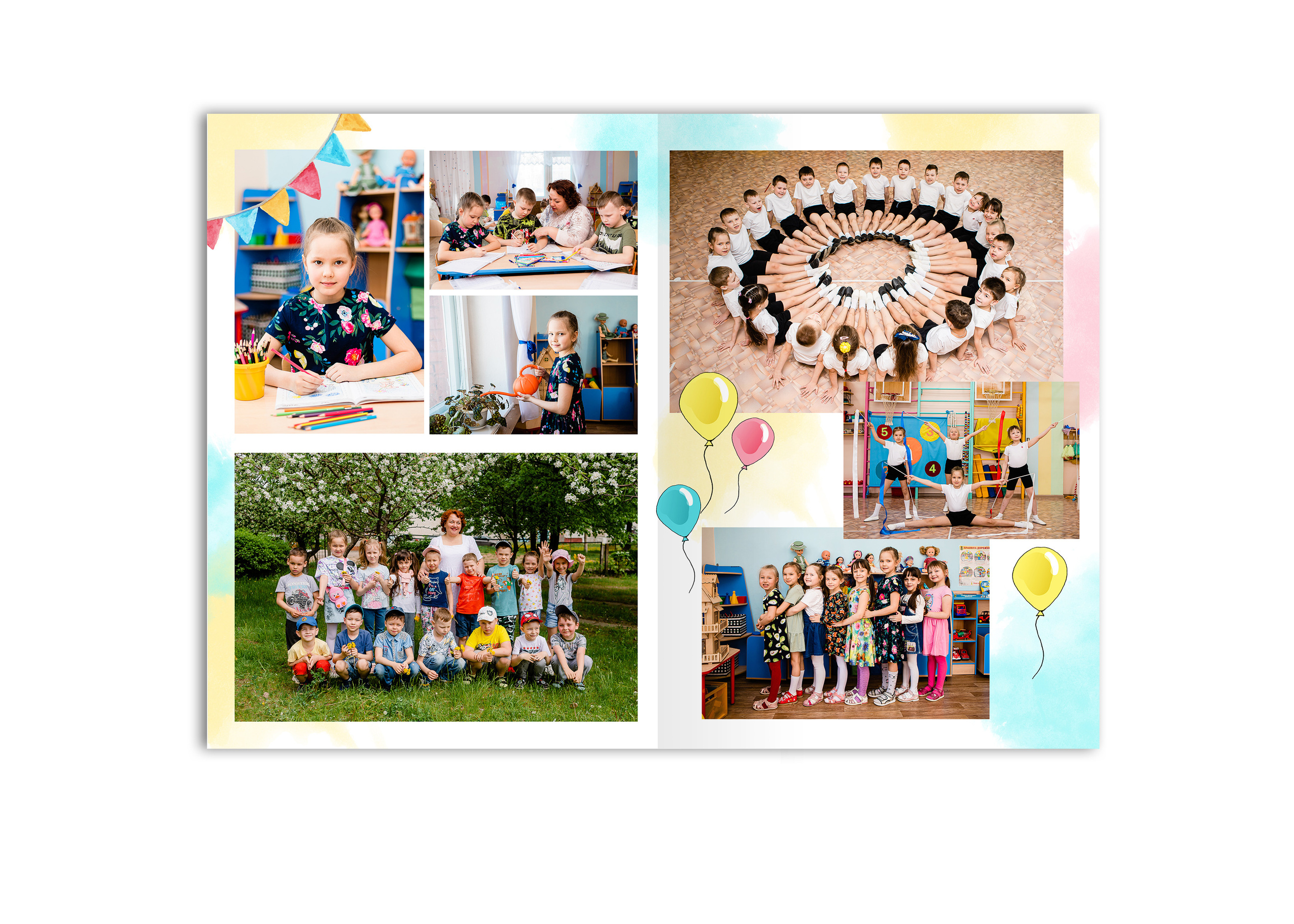 «Шарики» 20×30 6 стр. 2500 р. Семейный и свадебный фотограф в Чебоксарах и Новочебоксарске Ирина Юрь