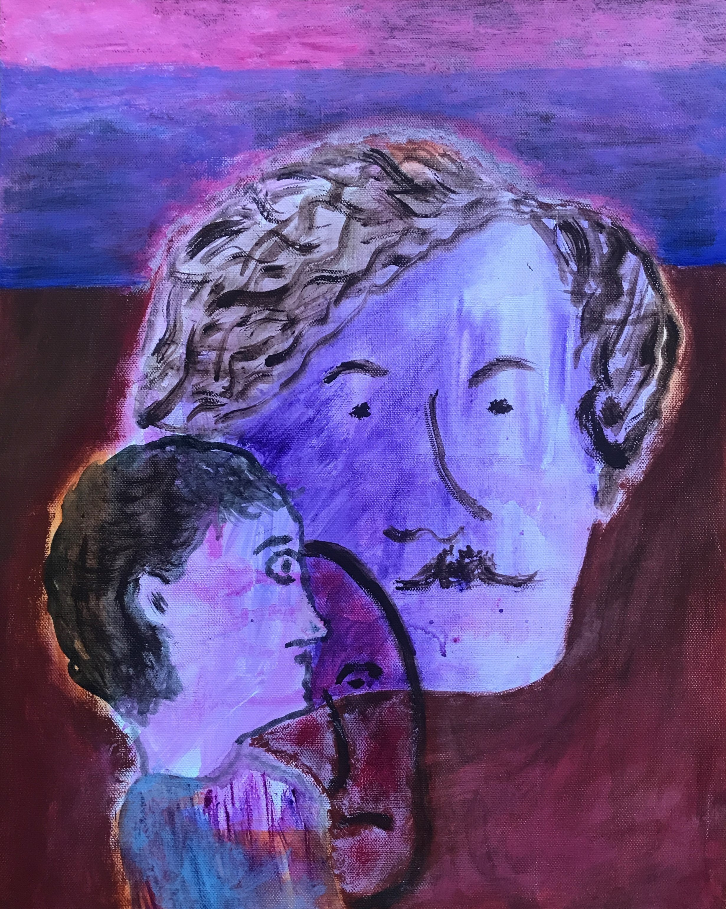 Не думай про…. Artist Oleg Semenovykh