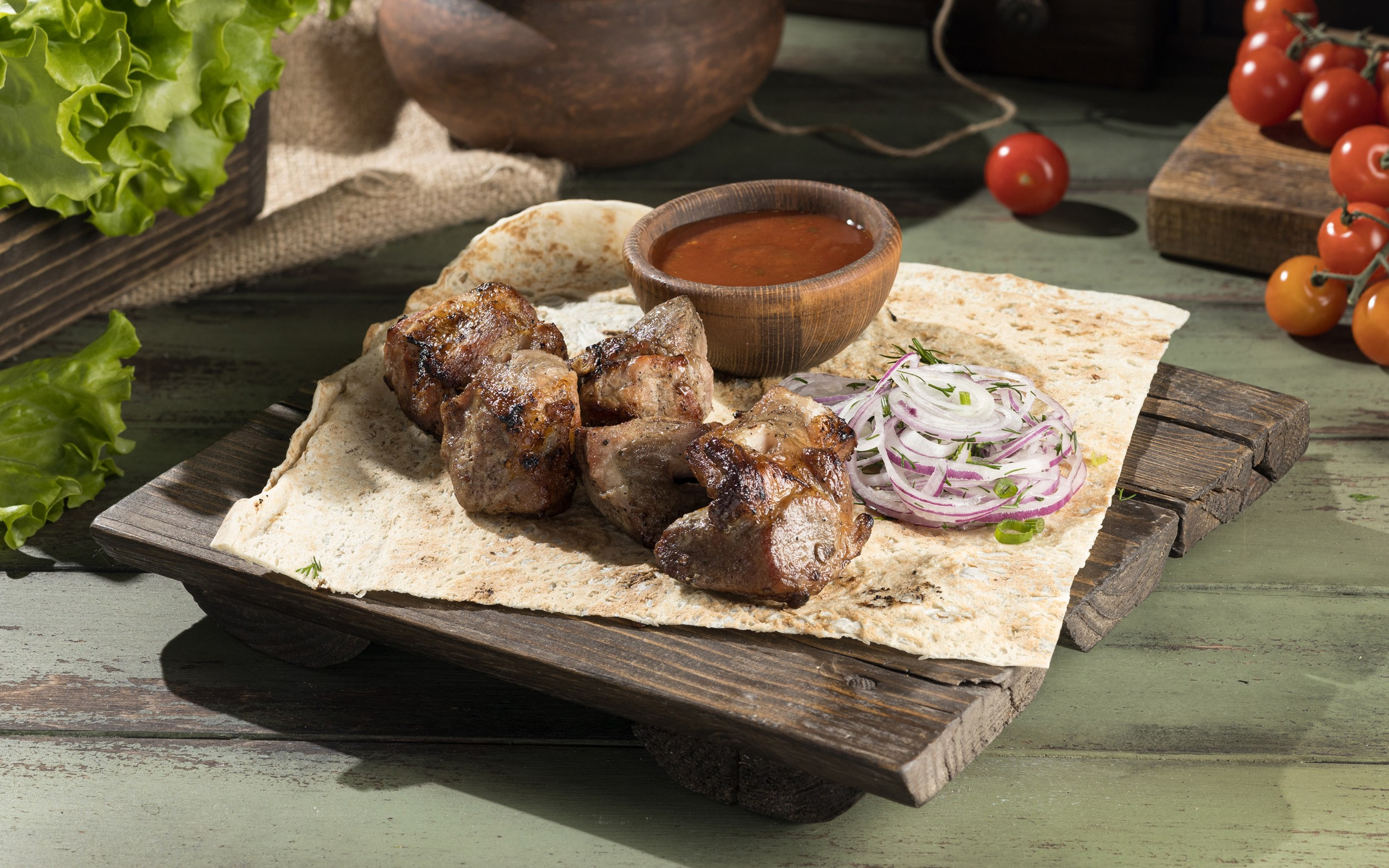 Съемка блюд шашлыка. Фуд и предметный фотограф Гришина Ольга