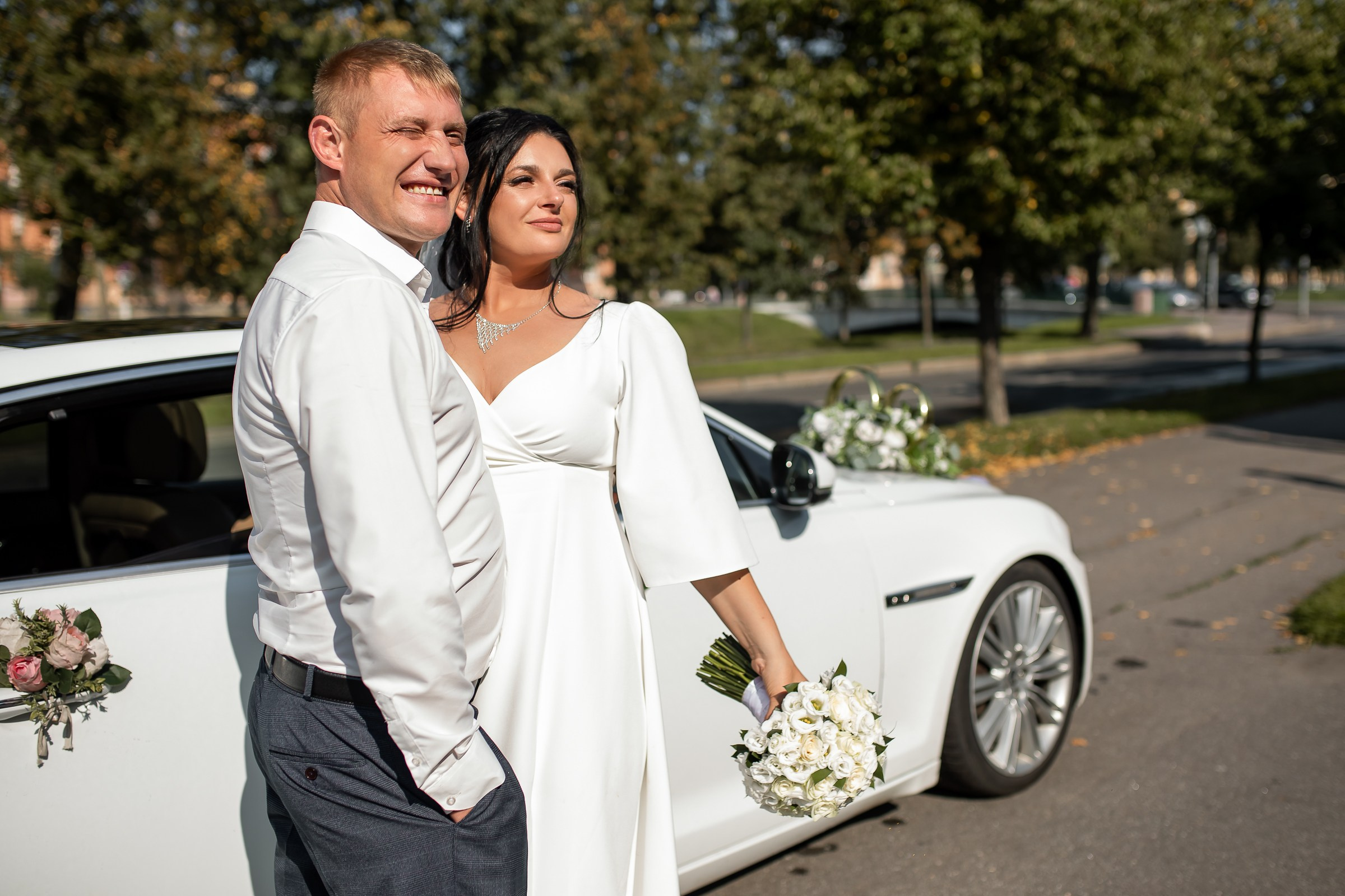 Анатолий и Анастасия, прогулка в парке Пушкина. Свадебный и семейный фотограф в Колпино и СПб Юлия Папанова