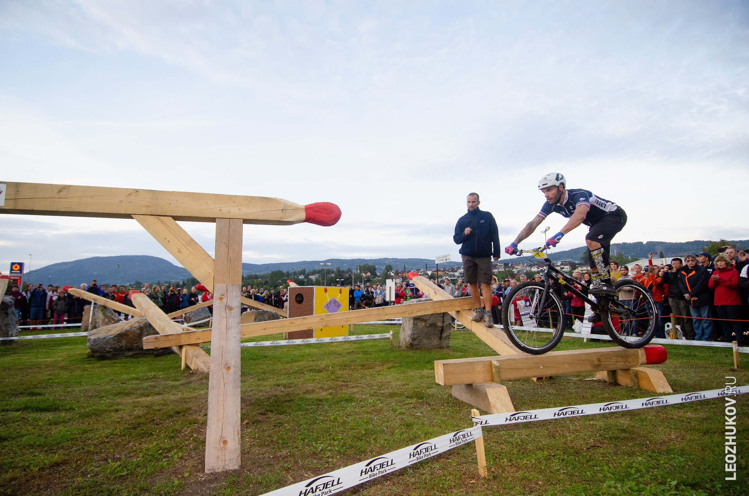 UCI Trials World Championships 2014. Sports photographer Leonid Zhukov