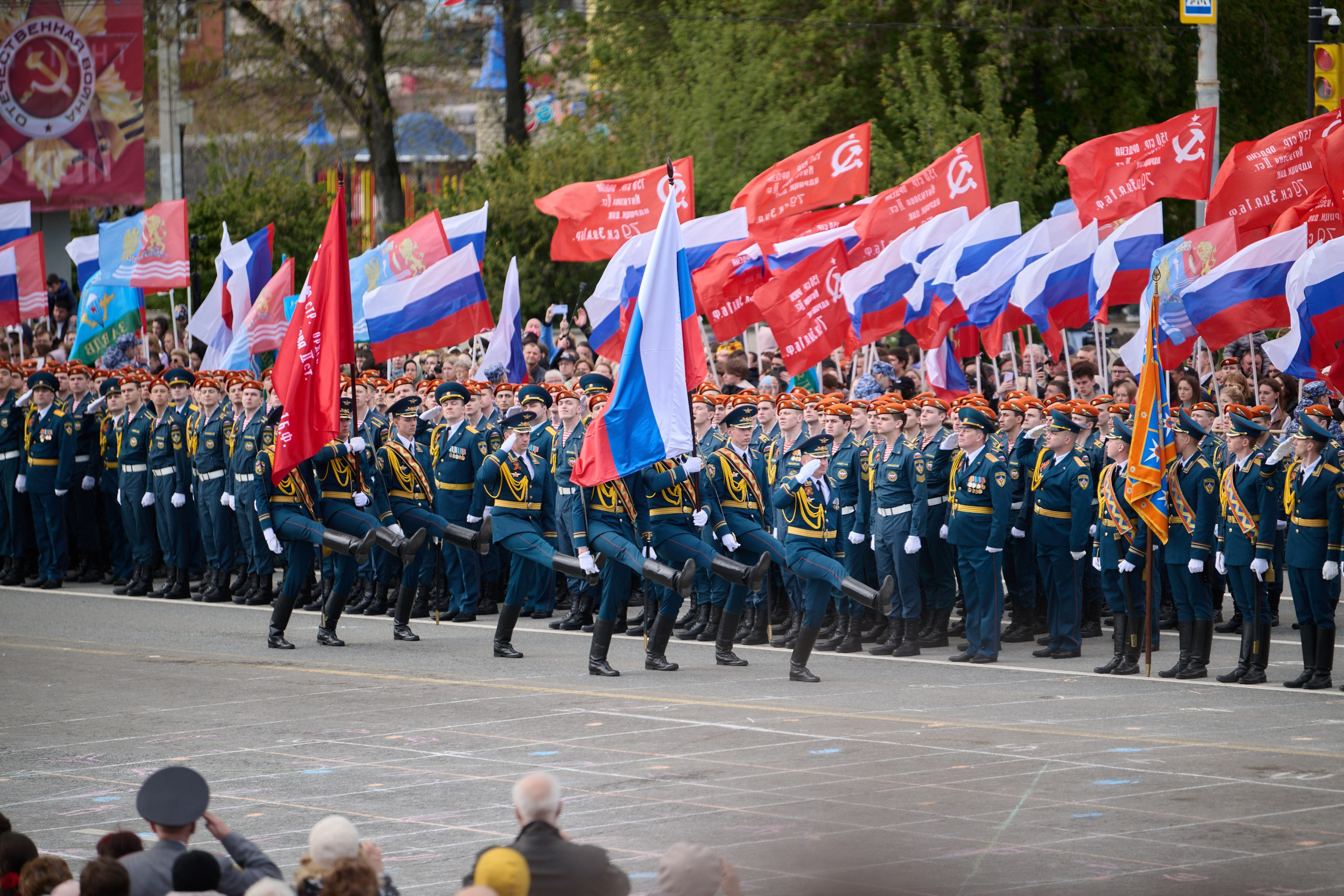 Парад в честь 80 лет Дня Победы Вов