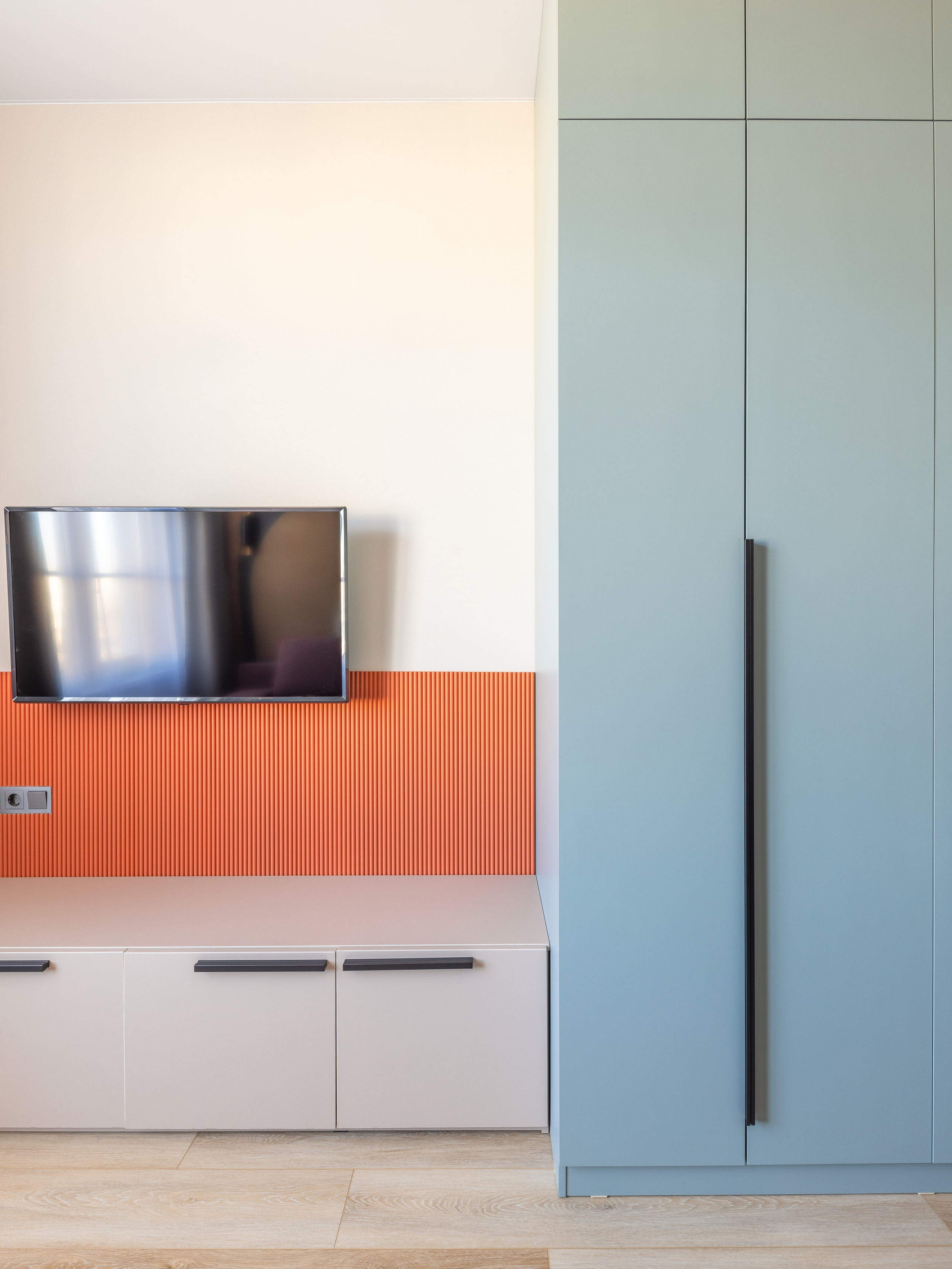 Интерьер однокомнатной квартиры 50 м² в Петербурге — авторский проект ksudsgn, сочетание уюта и функциональности