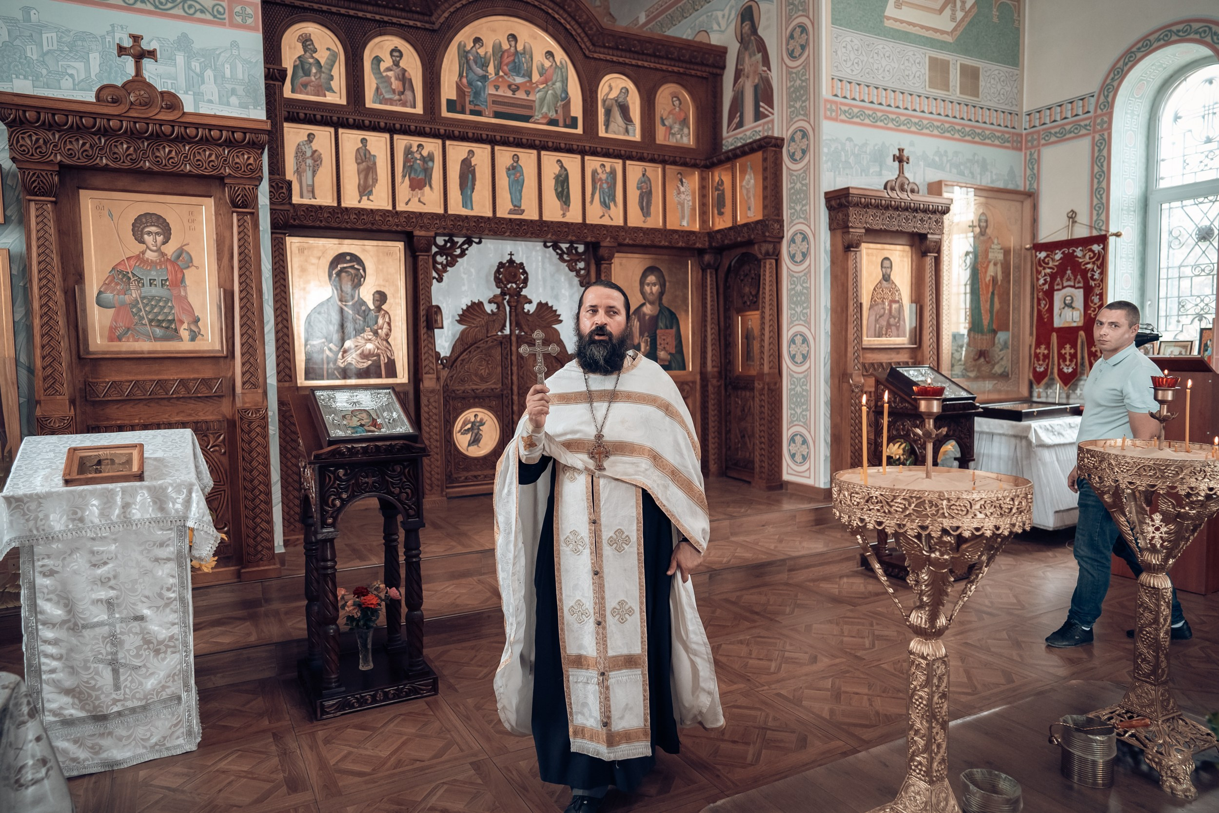 Крещение в храме Романа Исповедника г. Севастополь. Церковный фотограф Севастополь