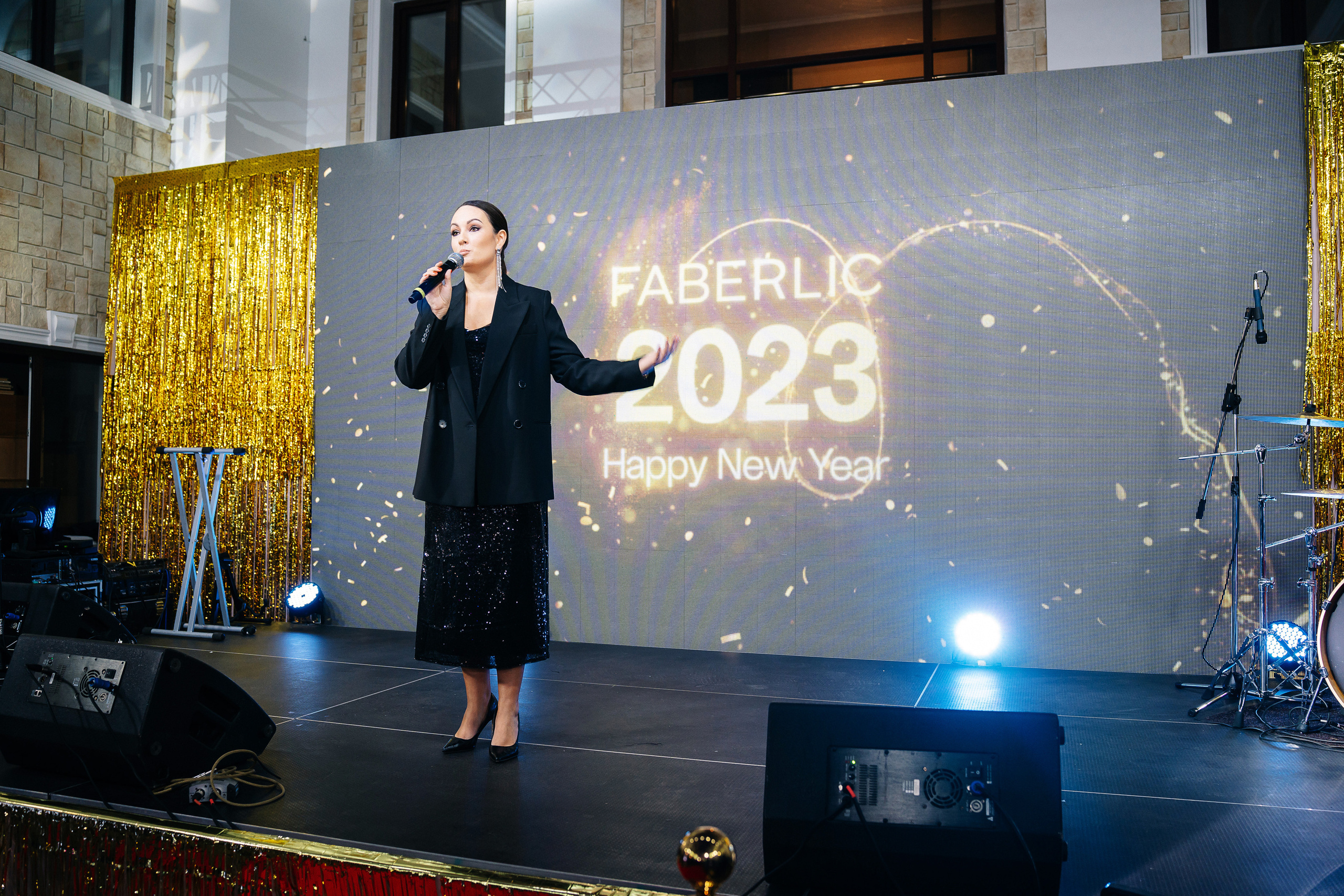 Фотосессия на новогоднем корпоративе