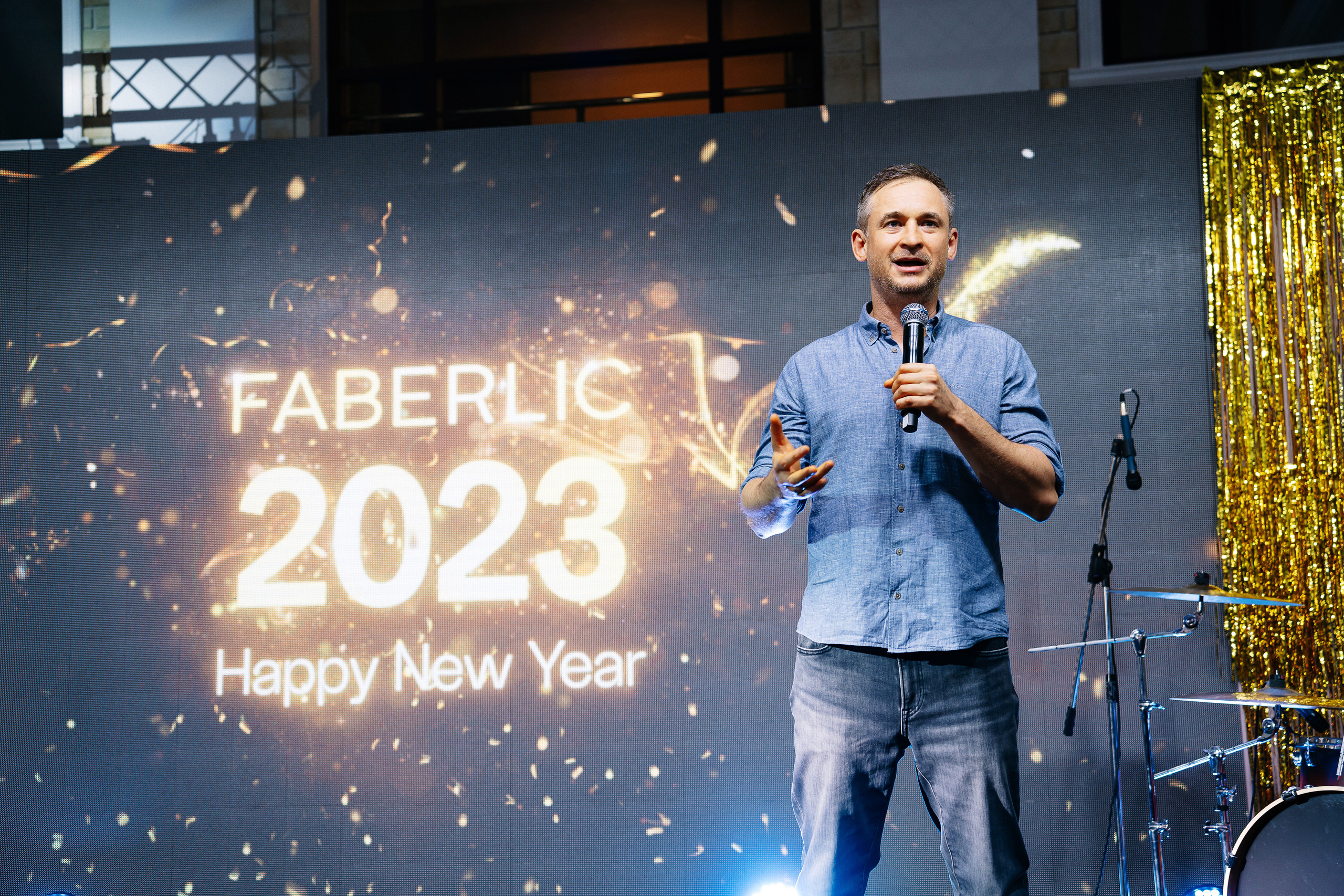 Фотосессия на новогоднем корпоративе