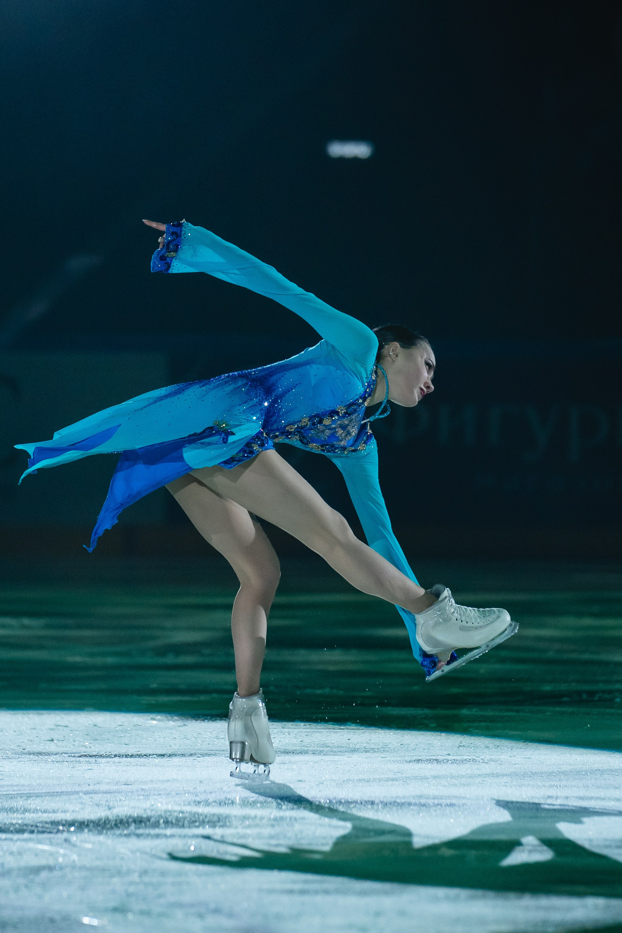 Шоу «Чемпионы на льду» в Новосибирске. Воробьева Ксения — Спортивный и танцевальный фотограф Новосибирск