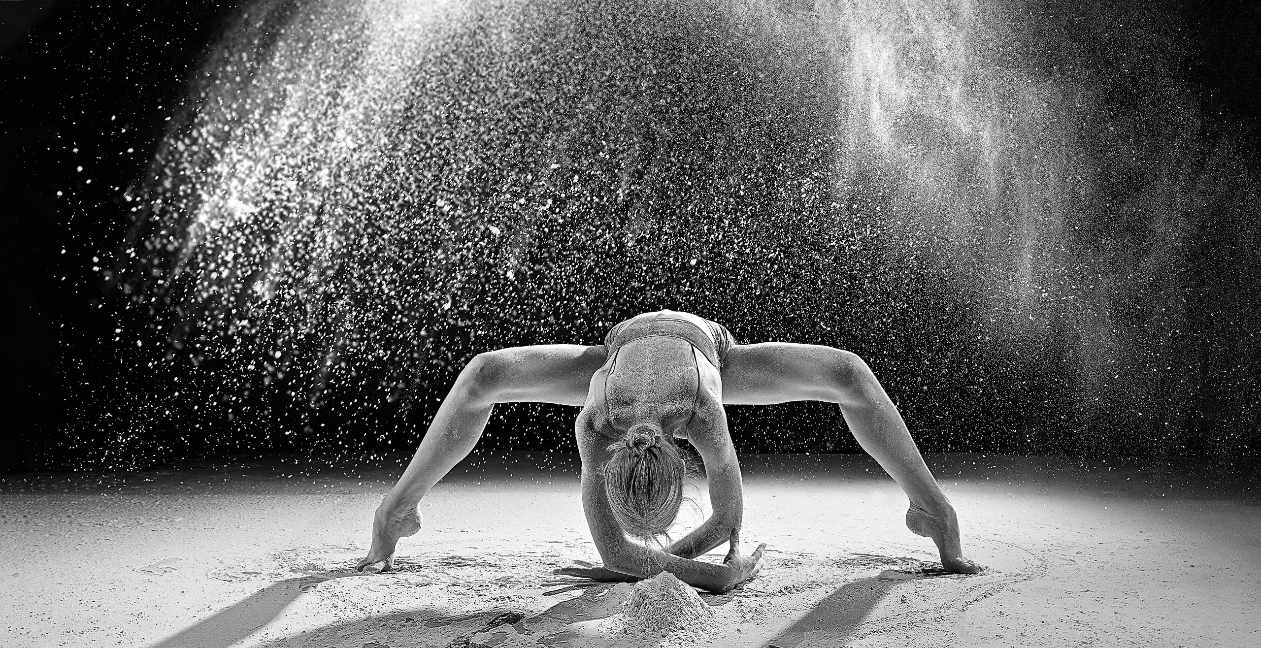 Фотосессия с мукой