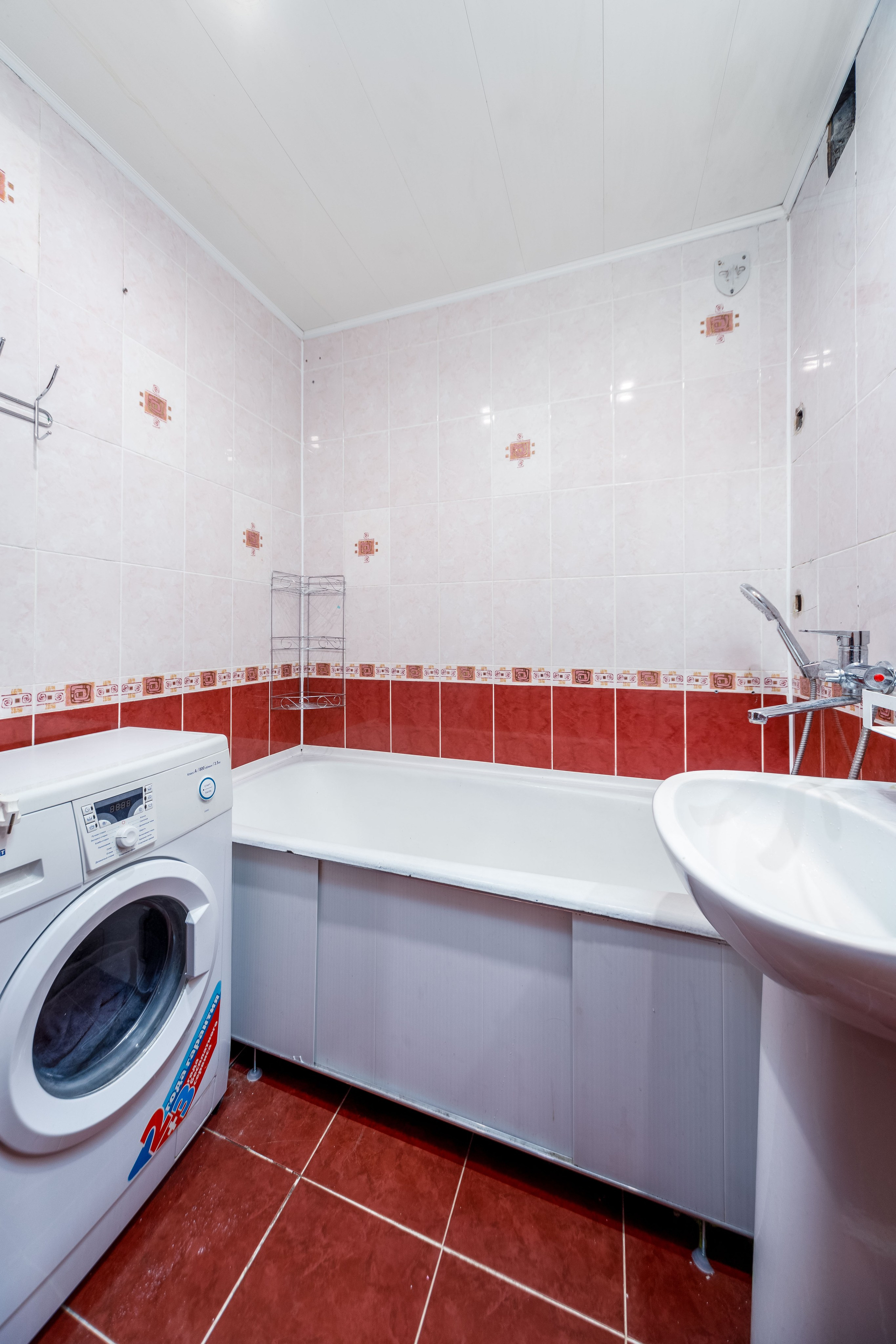 Интерьер санузла в двушке в Серебрянке