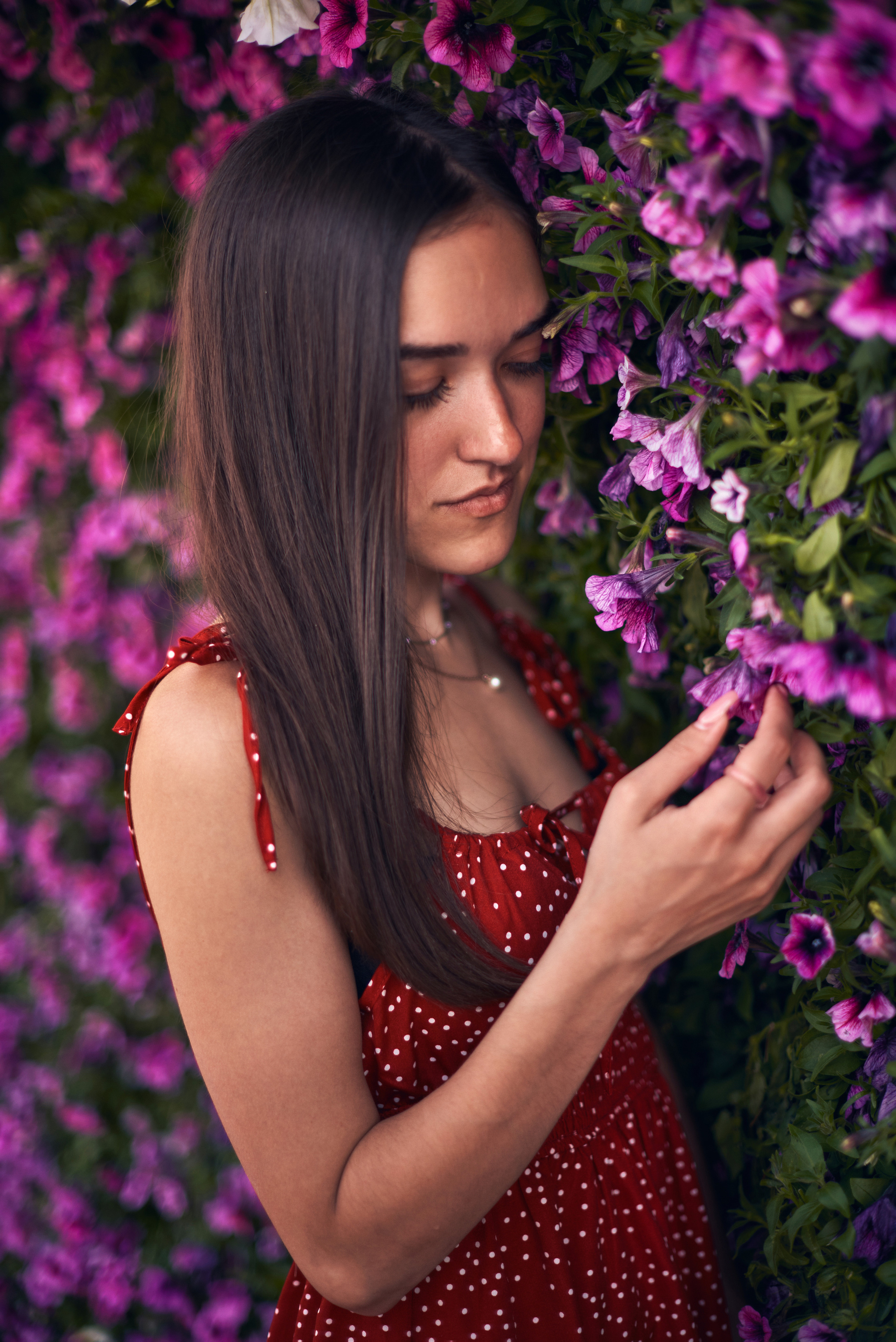 Цветочный джем с Анастасией. Фотограф в Москве Михаил Елизарьев