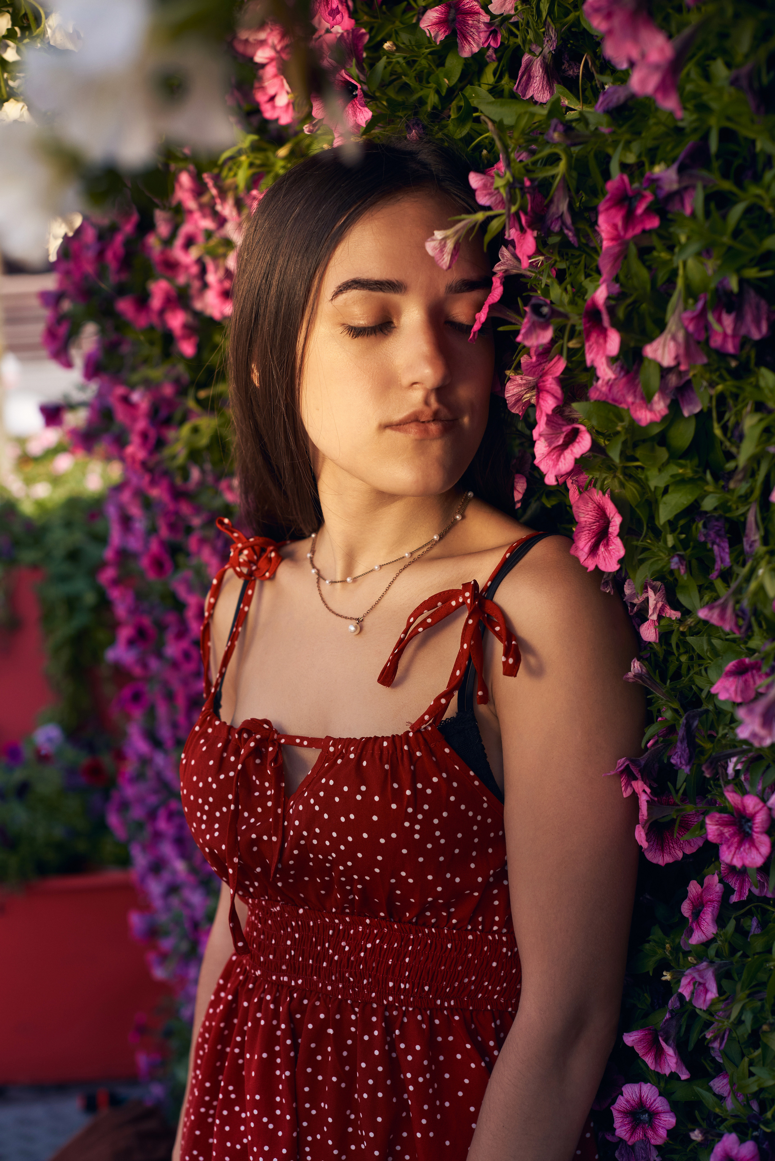 Цветочный джем с Анастасией. Фотограф в Москве Михаил Елизарьев