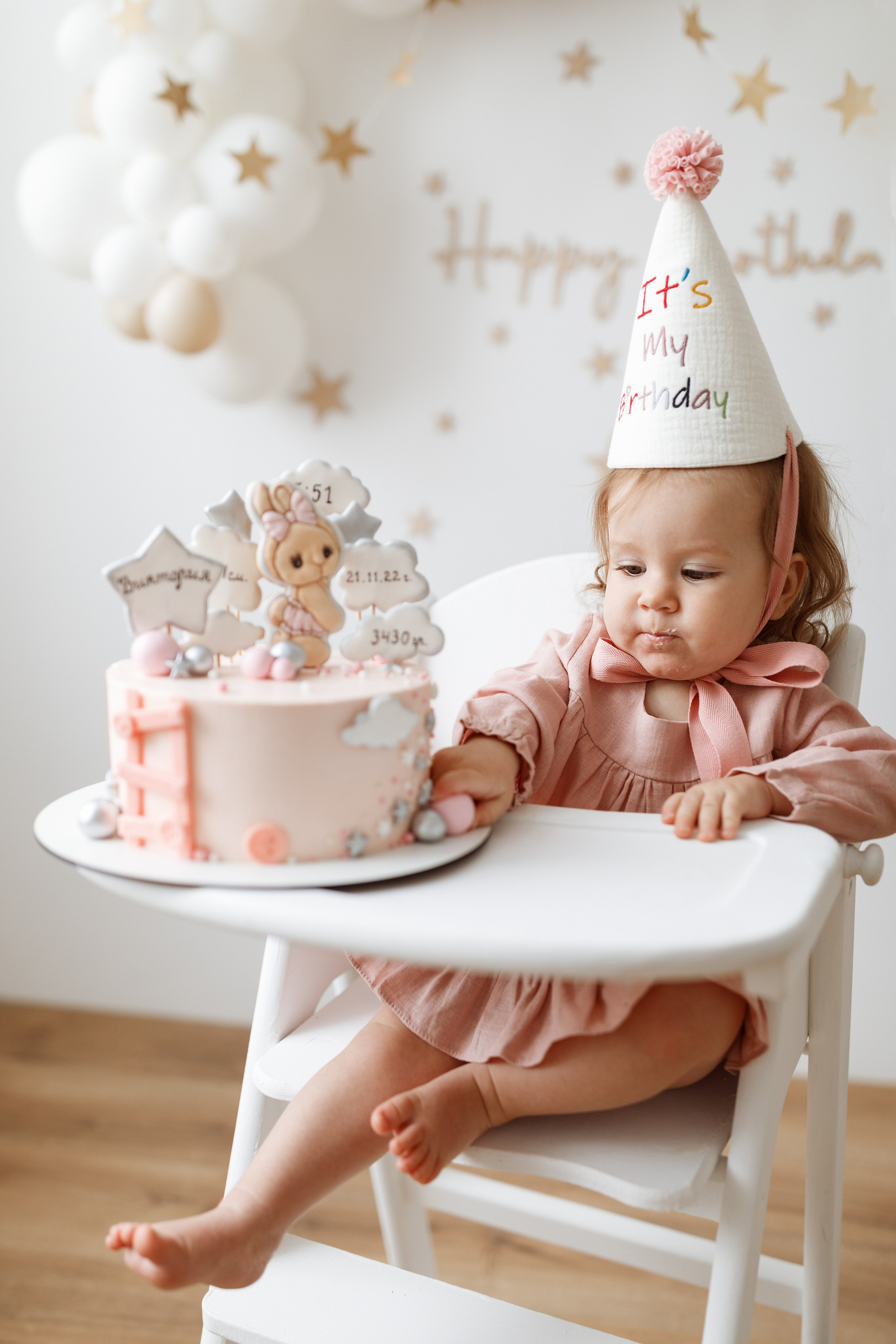 Викуле 1 год и ее первая ванна с колечками. Фотограф на годик Хабаровск Детский и семейный фотограф в Хабаровске Юлия Матвиенко