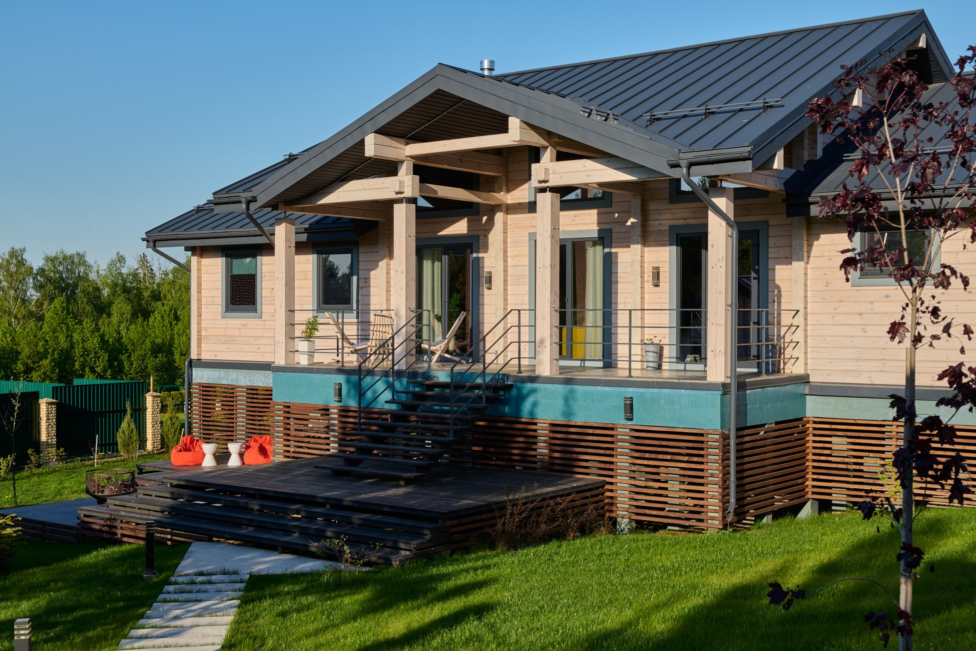 Загородный дом архитектора в Подмосковье. Фотографии на конкурс. Фотограф для дизайнеров, застройщиков и бизнеса — интерьеры и архитектура — Роман Свободный в Москве и по России