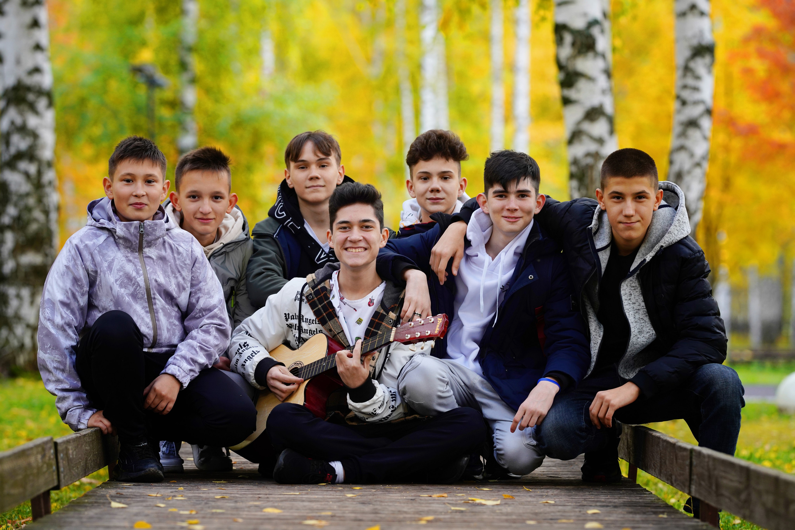 Осень 9,11 класс. Фотограф Герман