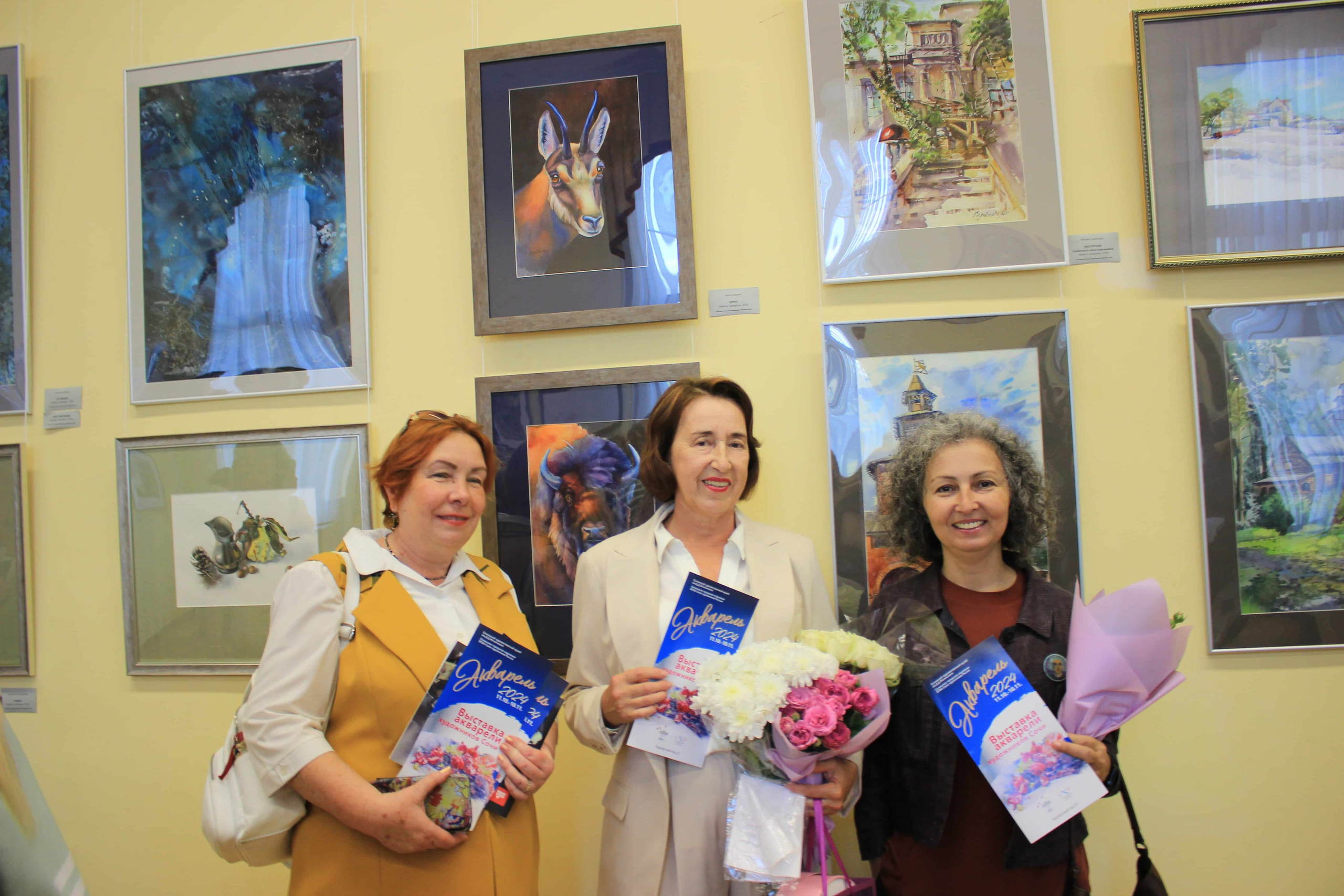 АКВАРЕЛЬ 2024 выставка. Свет акварели Галины Поплавской