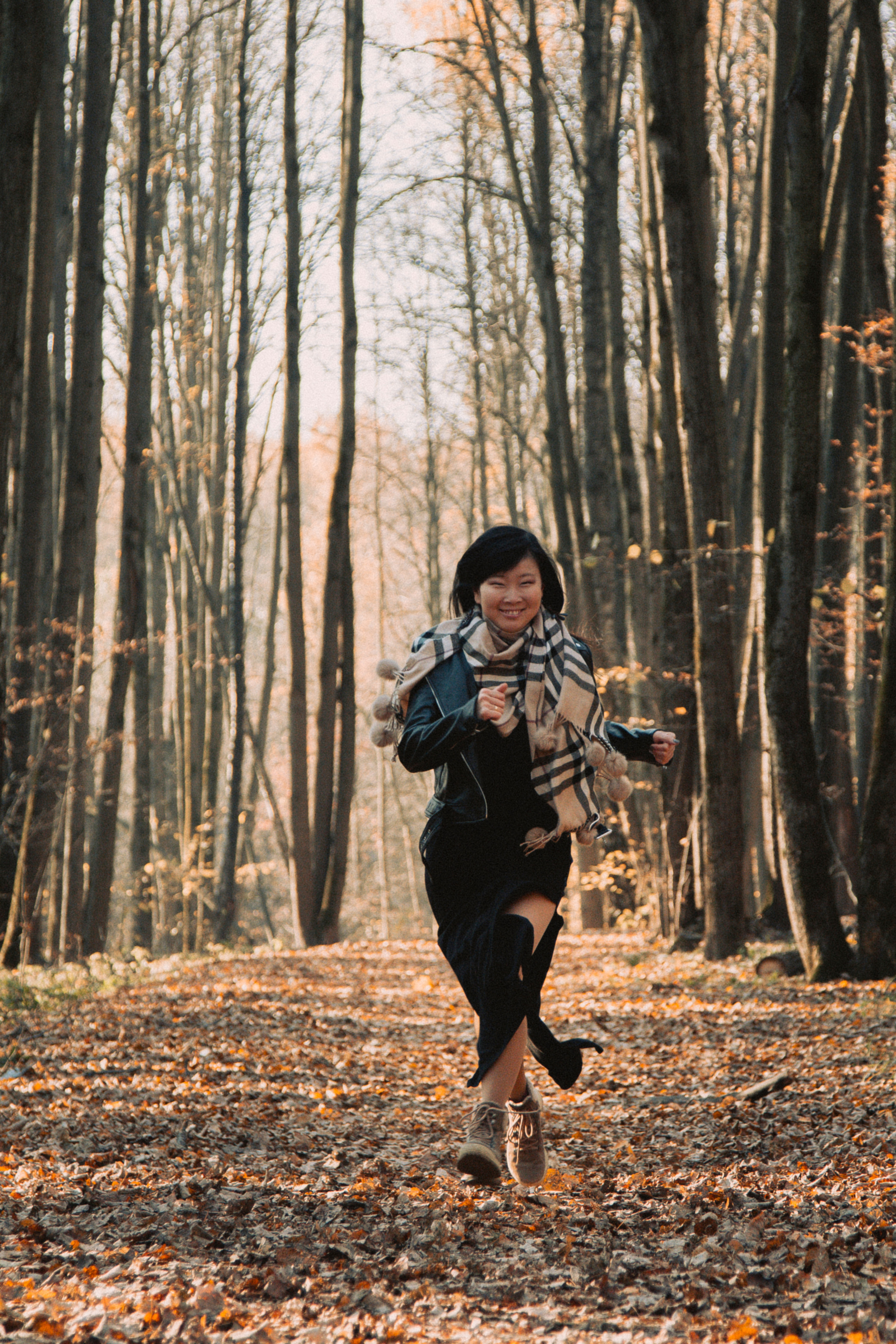 Осенняя прогулка в Битцевском лесу. Балетный фотограф в Москве Галина Молчанова