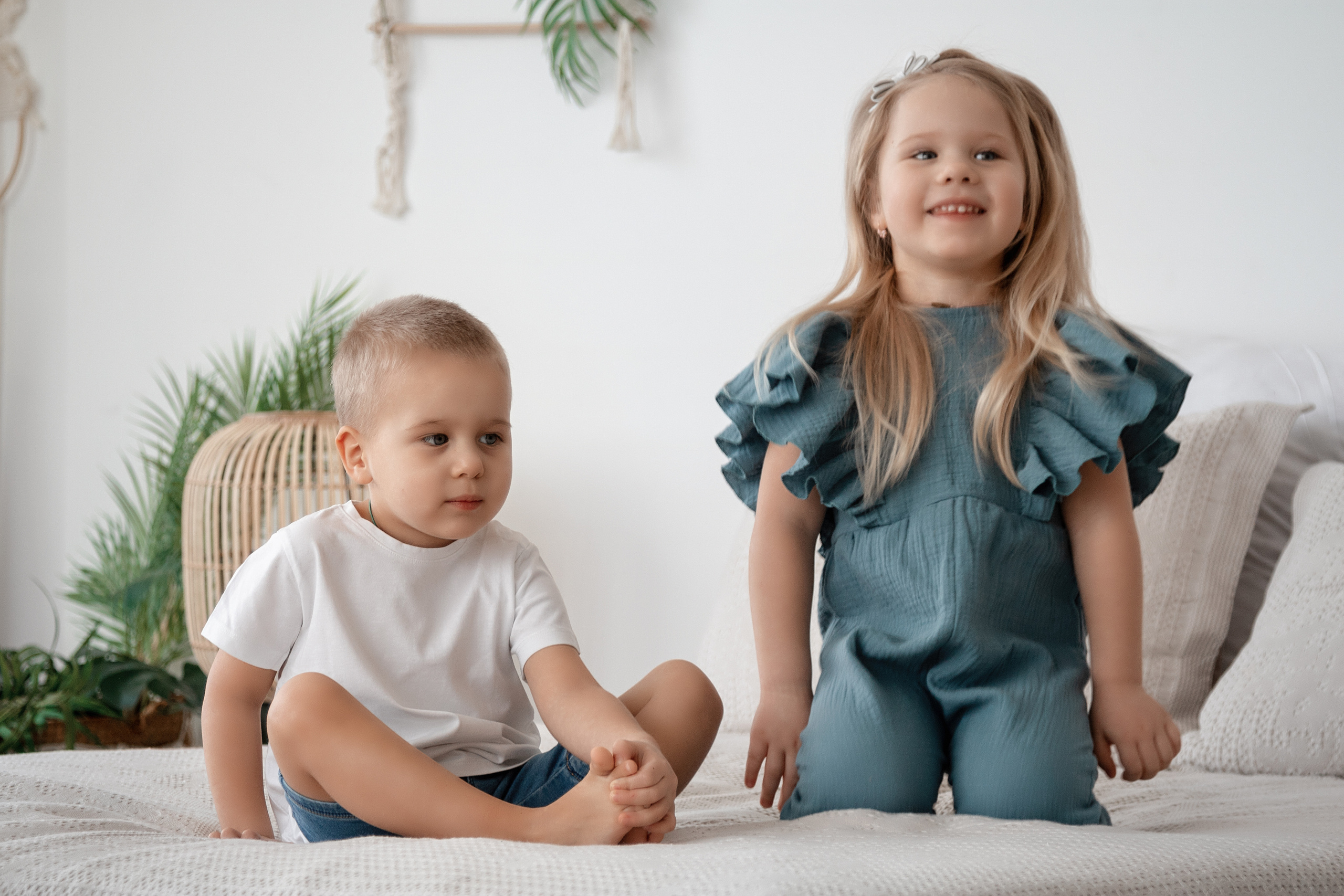 Студийная съёмка для семьи с двойняшками. Балетный фотограф в Москве Галина Молчанова