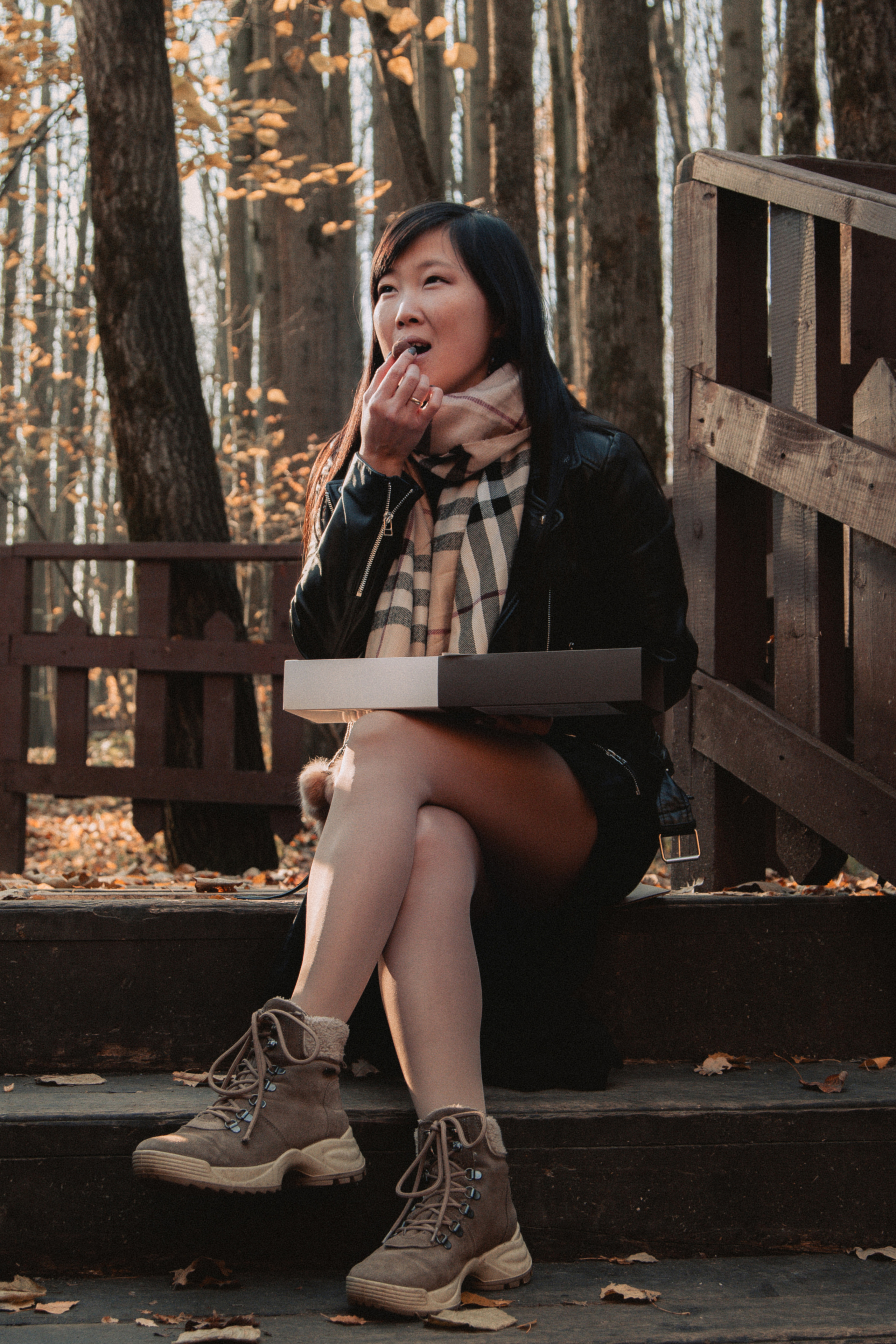 Осенняя прогулка в Битцевском лесу. Балетный фотограф в Москве Галина Молчанова